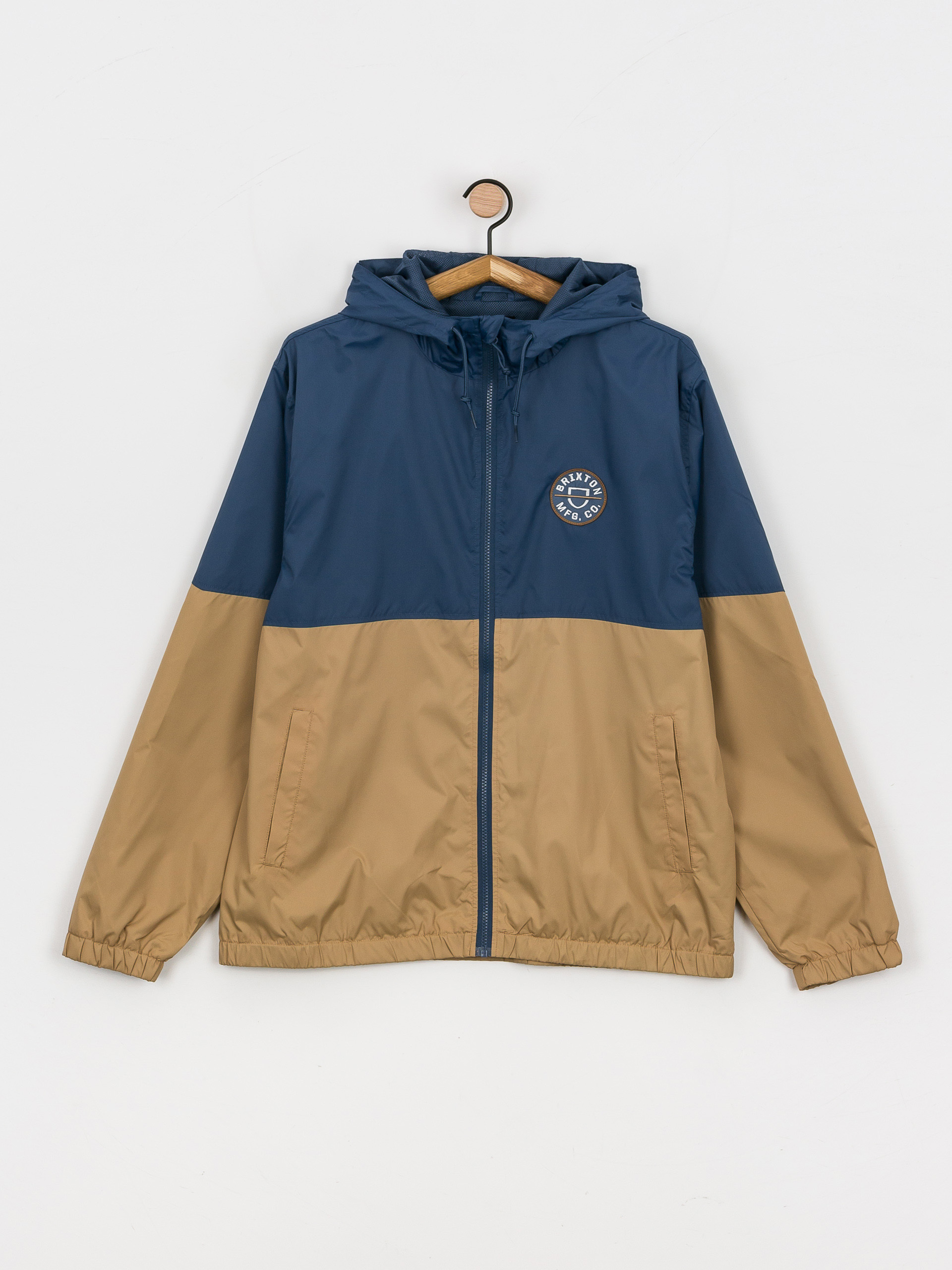 Kurtka Brixton Claxton Crest Lw Zip HD (joe blue/mojave)