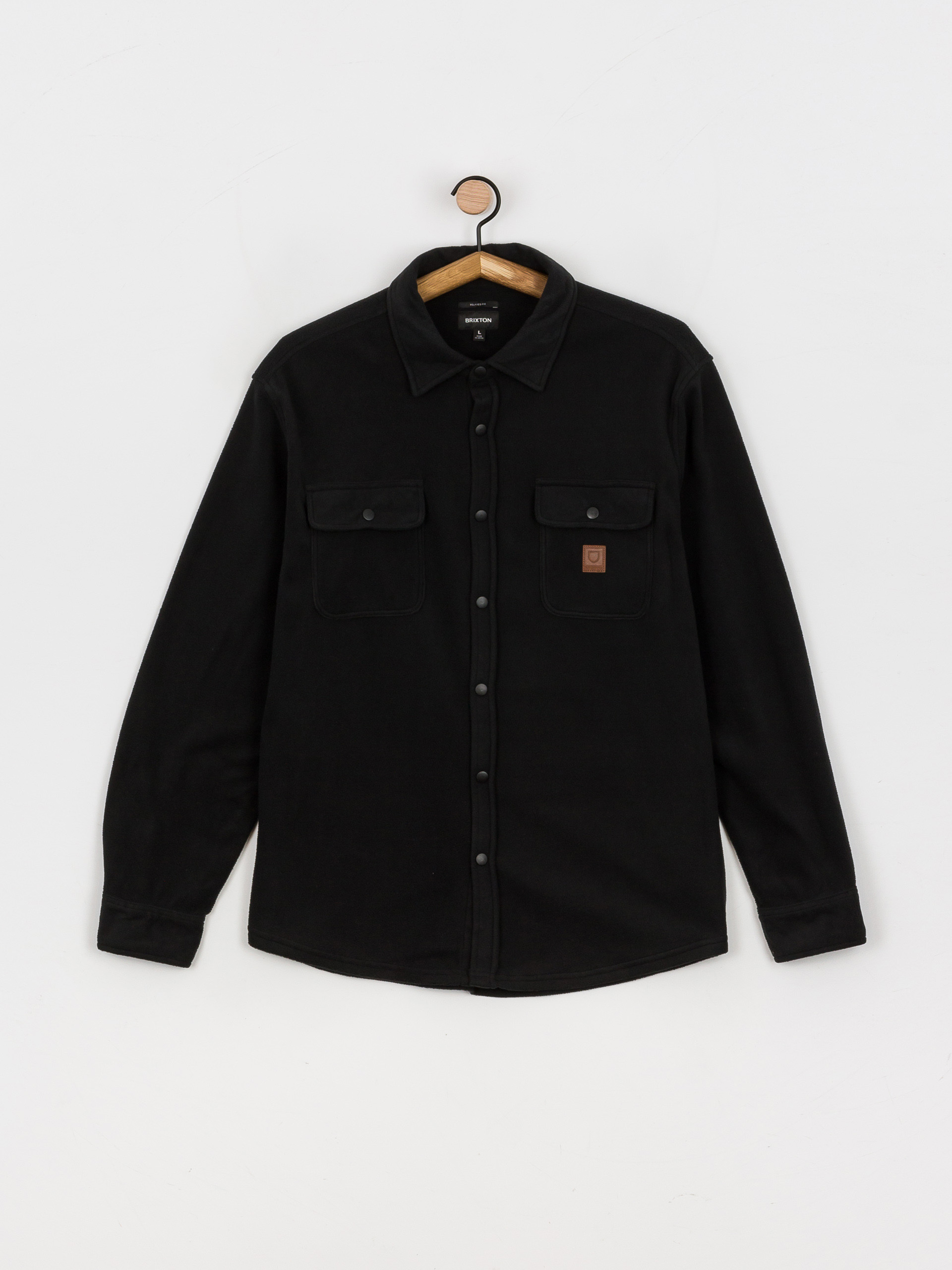 Koszula Brixton Bowery Lw Arctic Stretch Ls (black)
