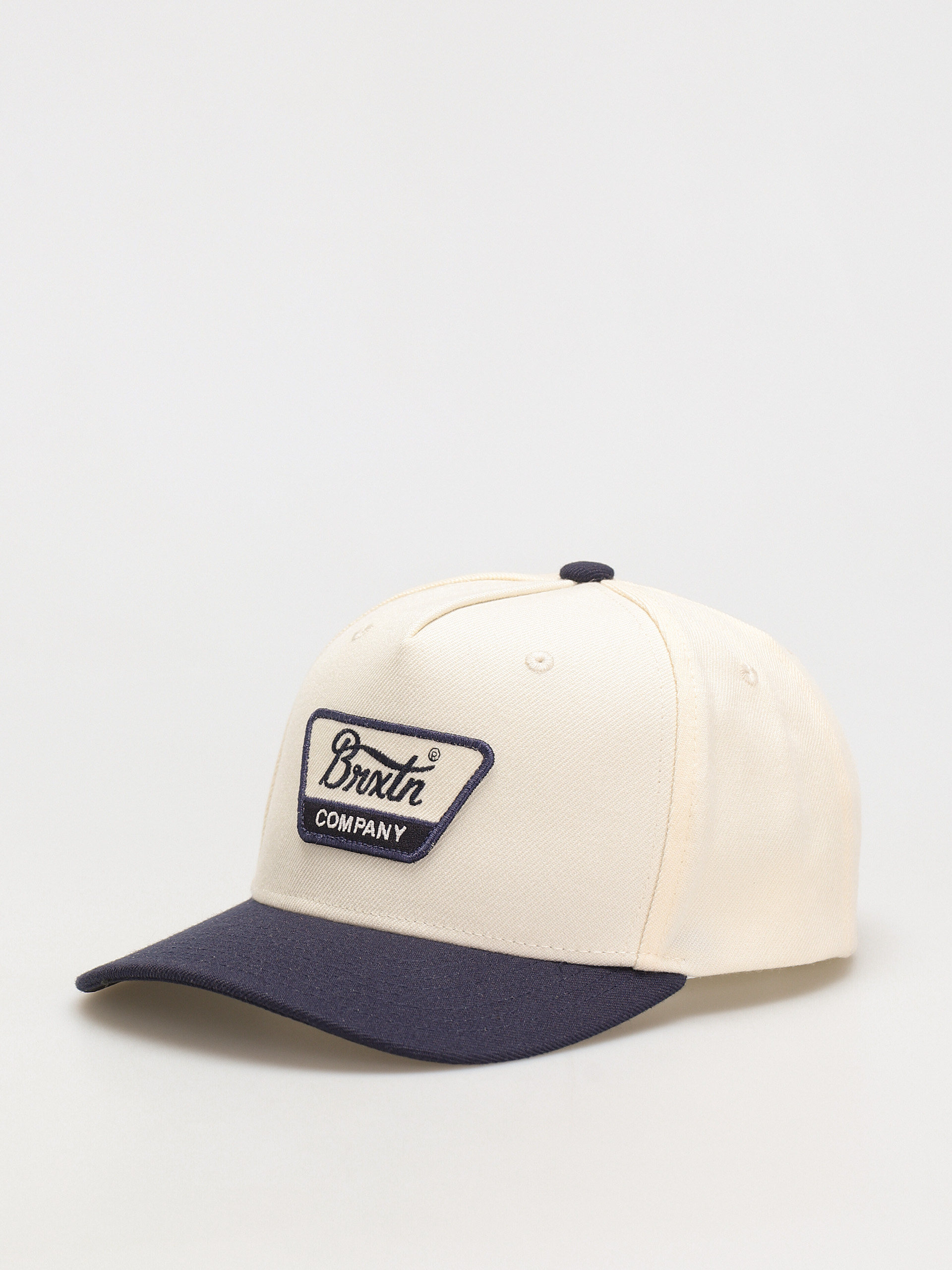 Czapka z daszkiem Brixton Linwood C Mp Snapback (off white/navy)