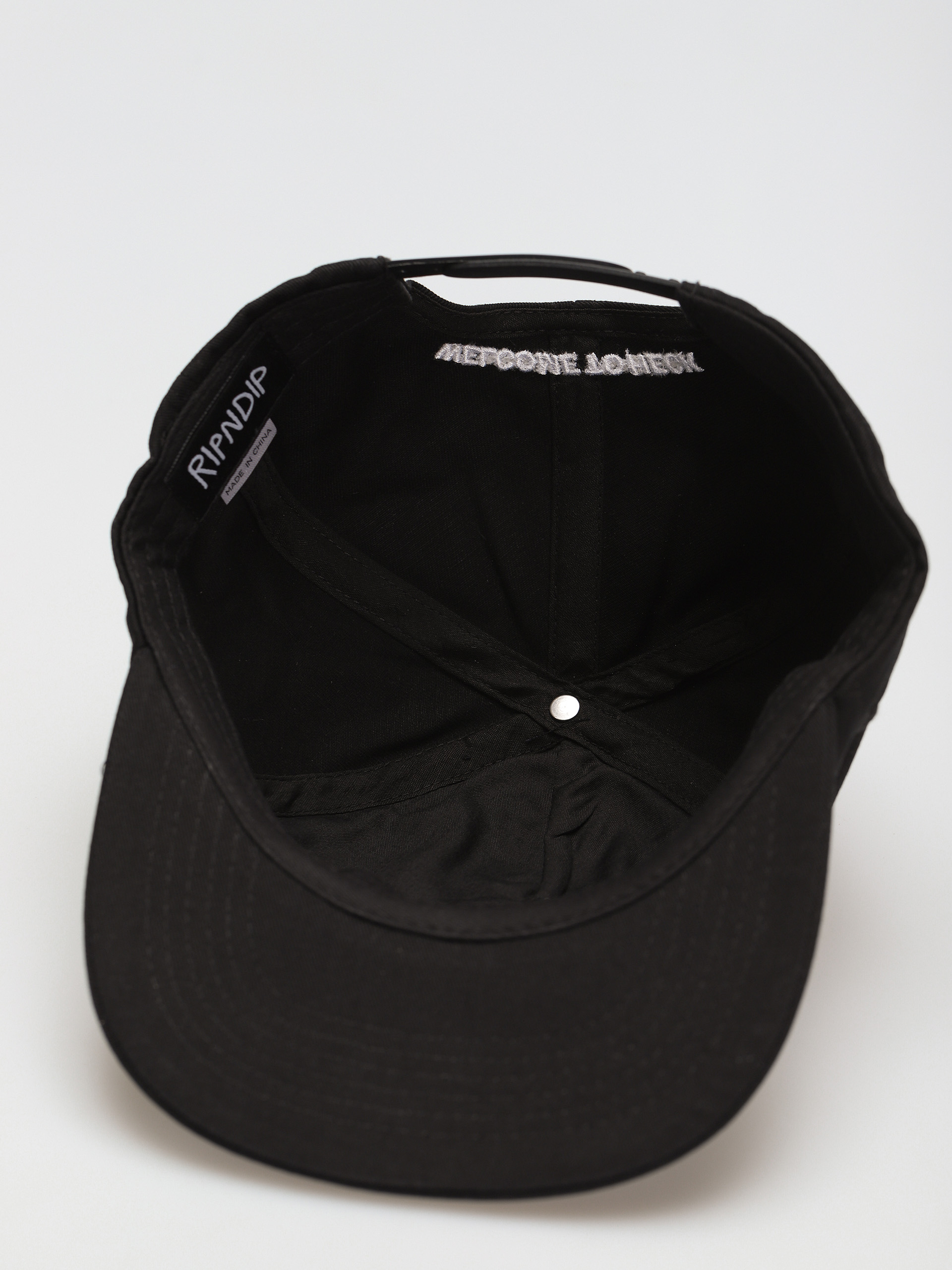 Czapka z daszkiem RipNDip Welcome To Heck (black)