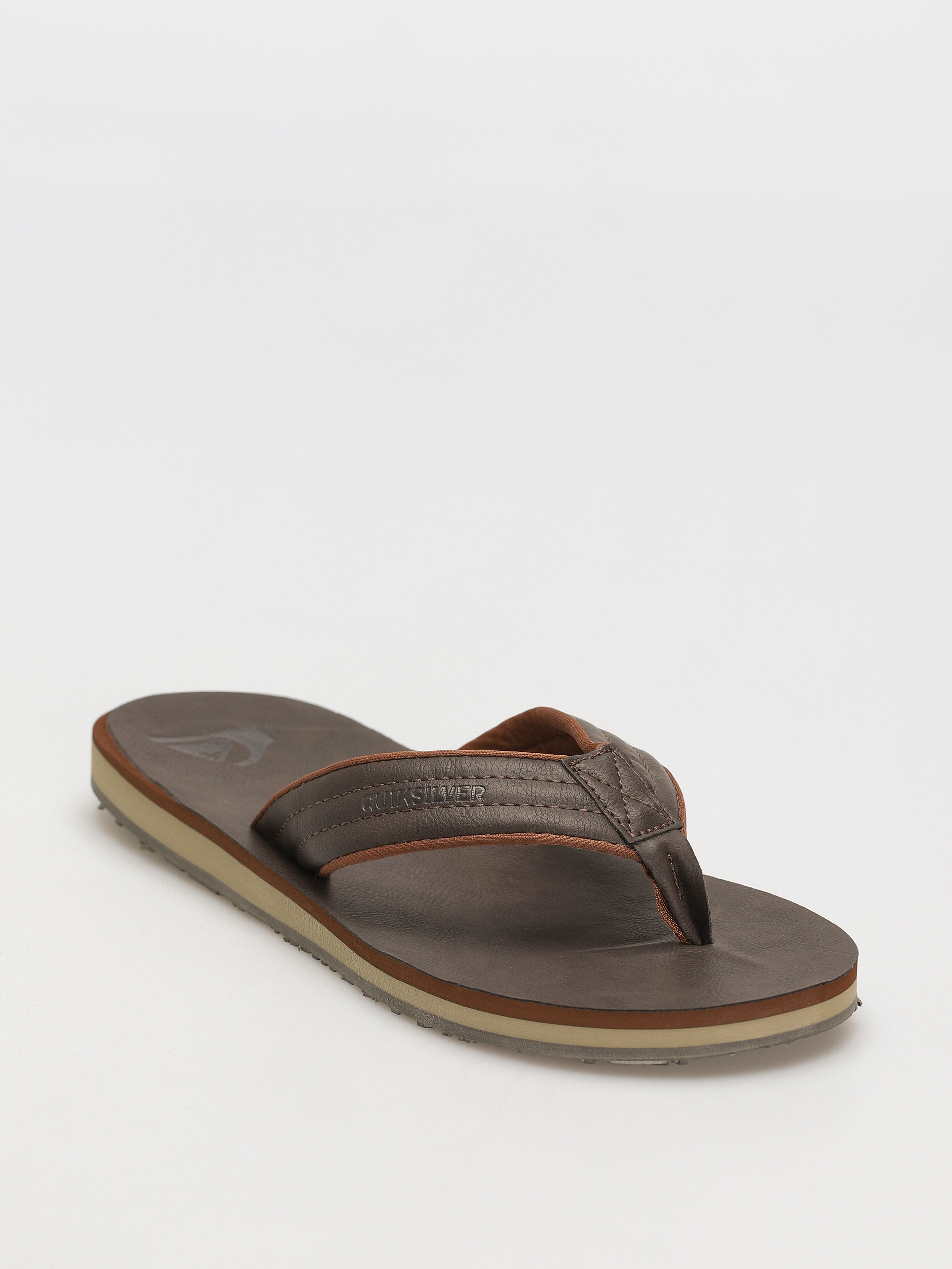 Japonki Quiksilver Carver Nubuck (demitasse solid)