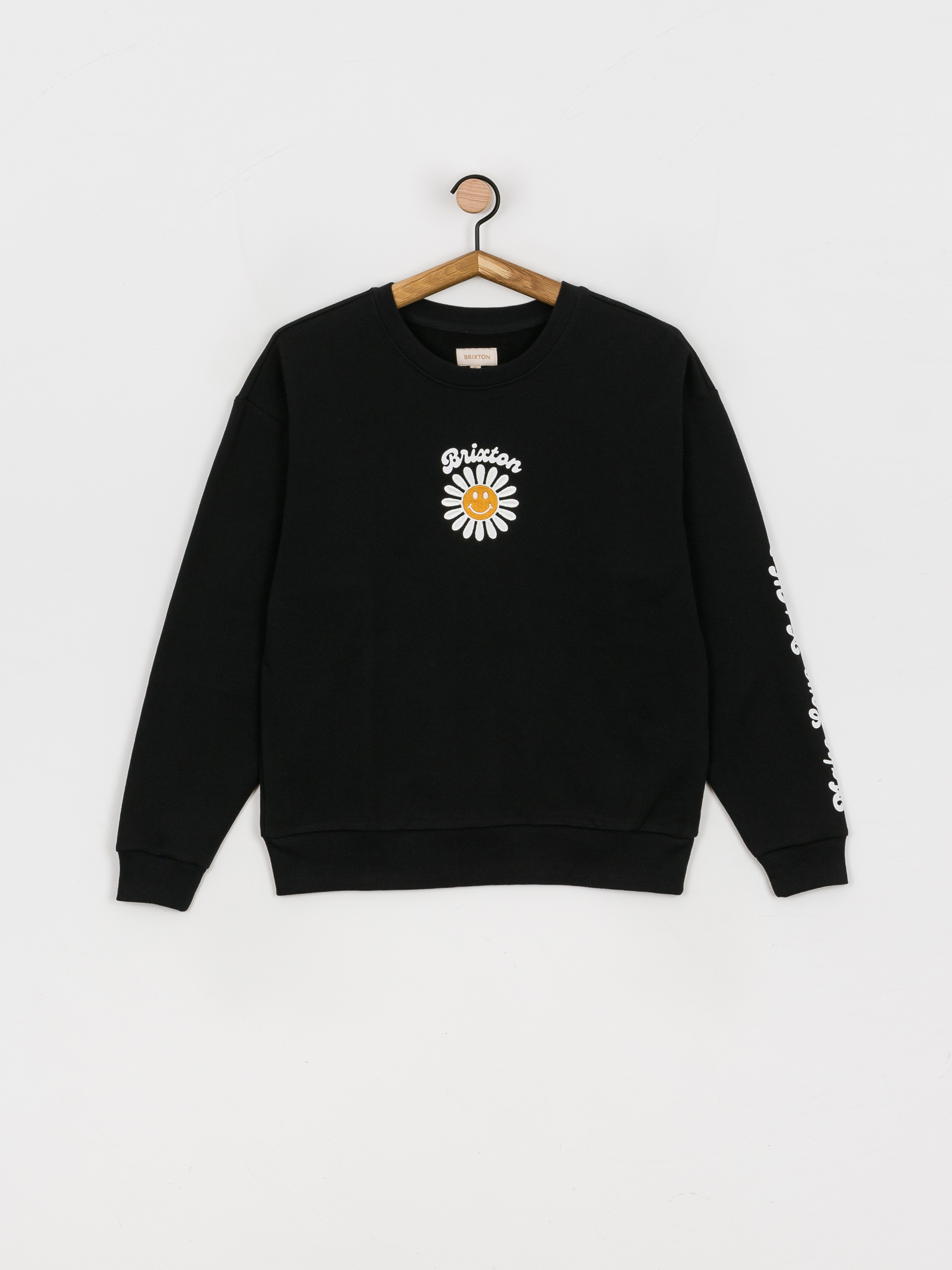 Bluza Brixton Love Not War Crew Wmn (black)