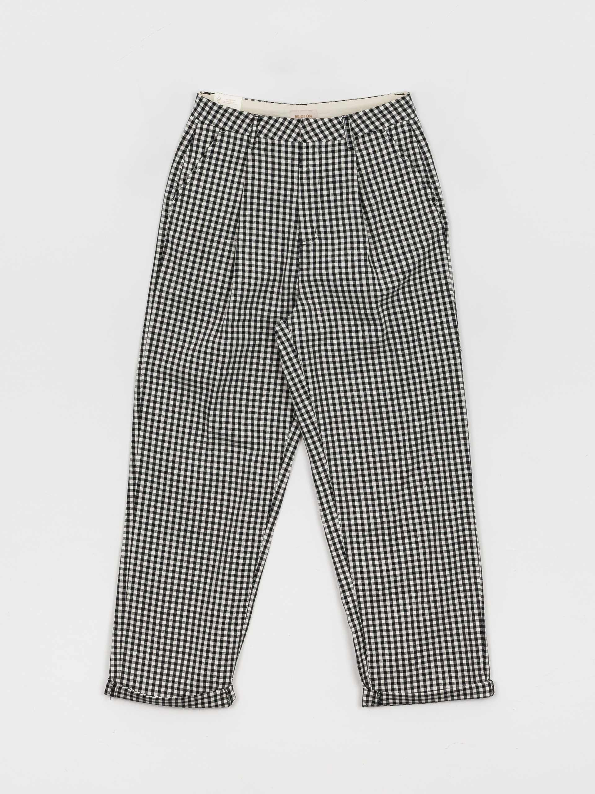 Spodnie Brixton Victory Trouser Wmn (black gingham)