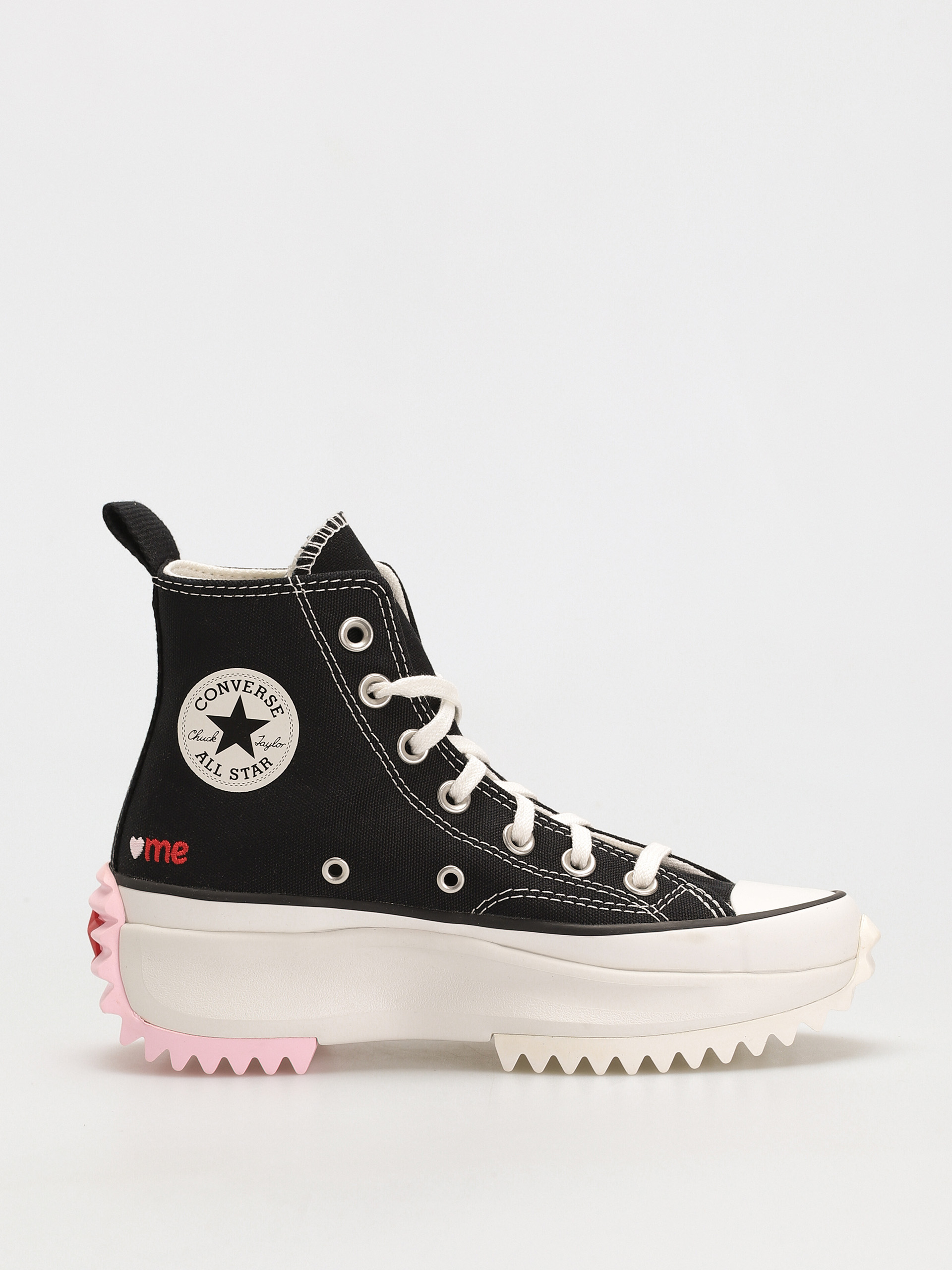 Buty Converse Run Star Hike Hi (black/university red/cherry blossom)