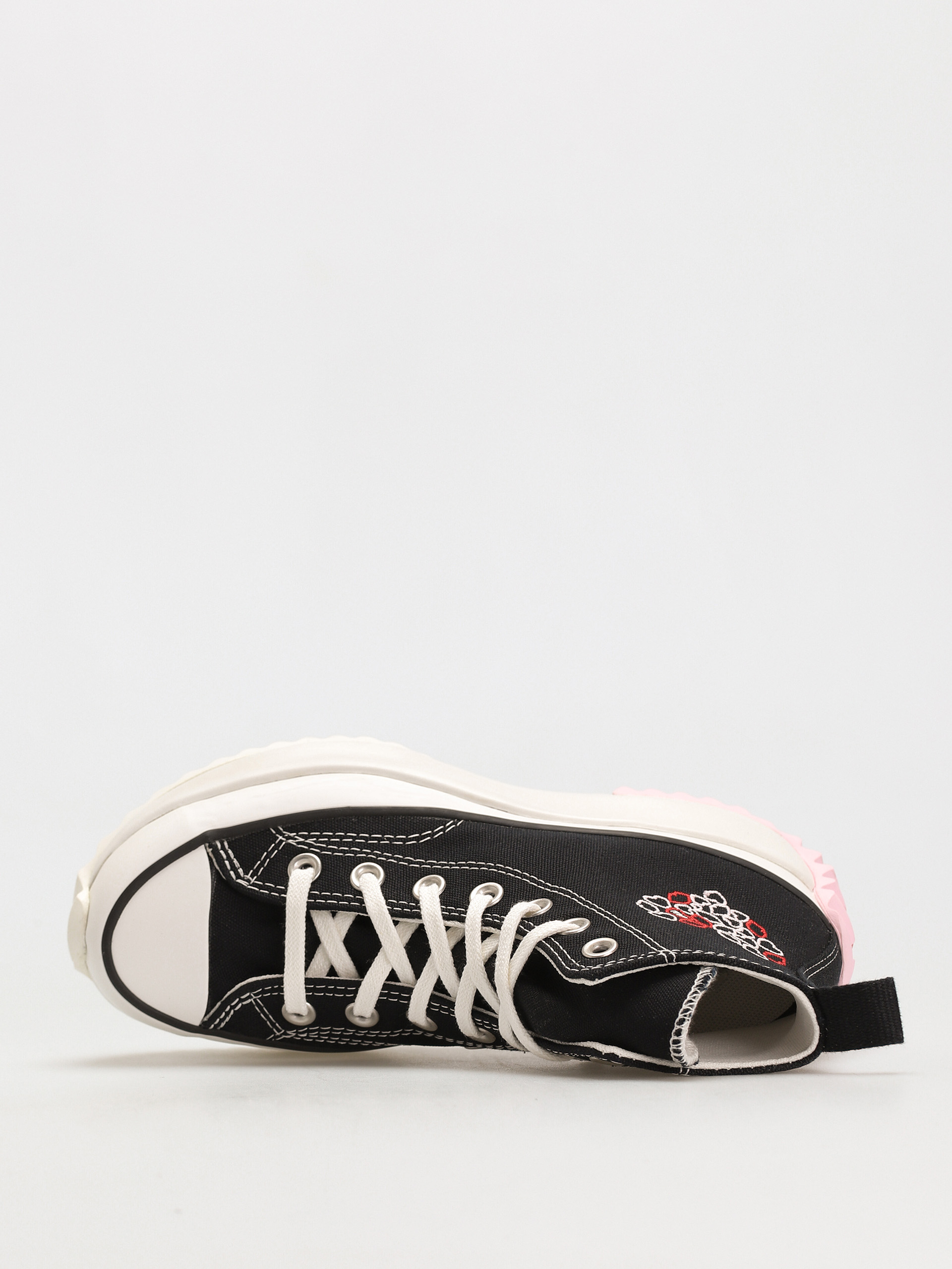 Buty Converse Run Star Hike Hi (black/university red/cherry blossom)