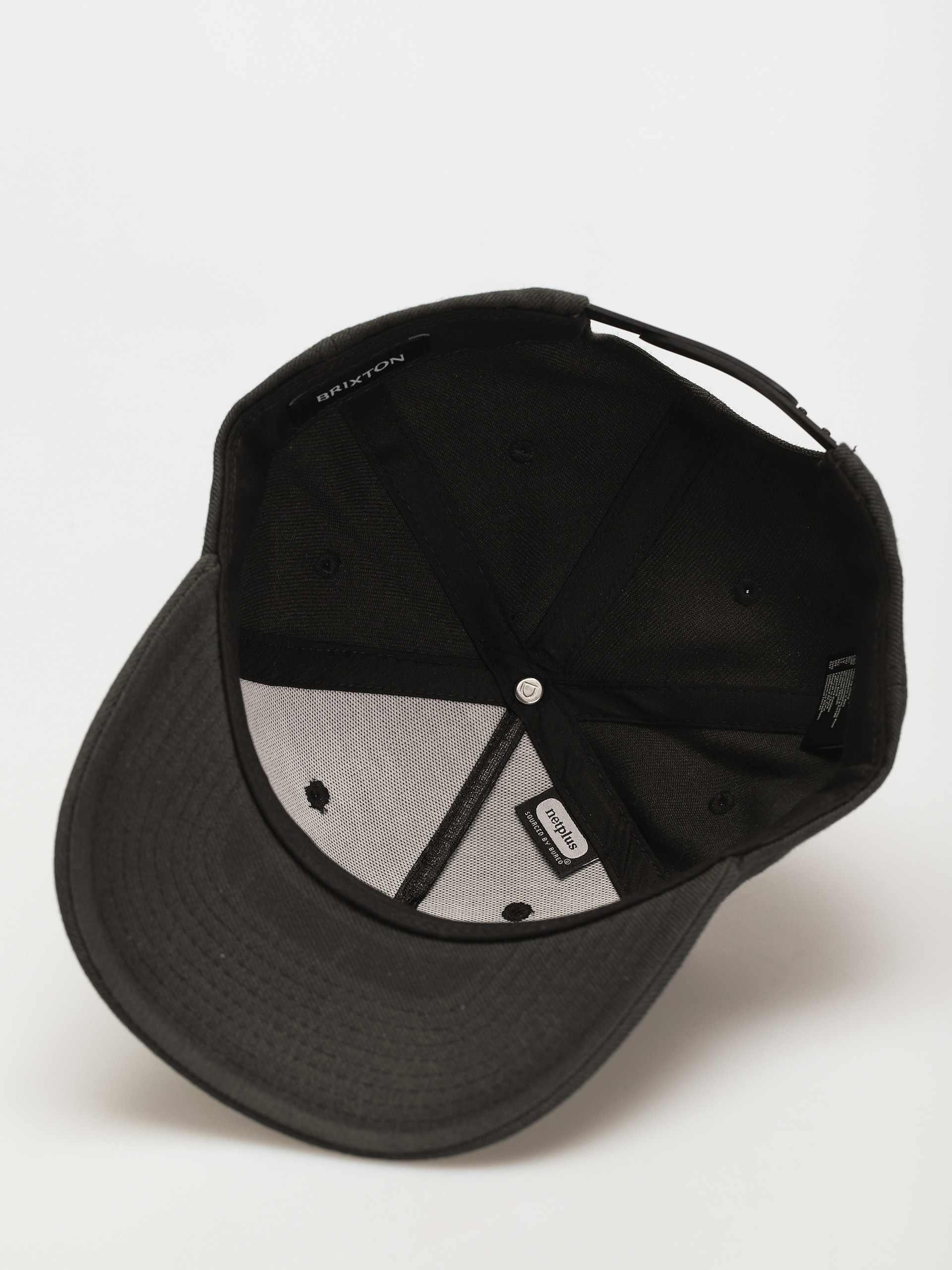 Czapka z daszkiem Brixton Linwood C Mp Snapback (black)