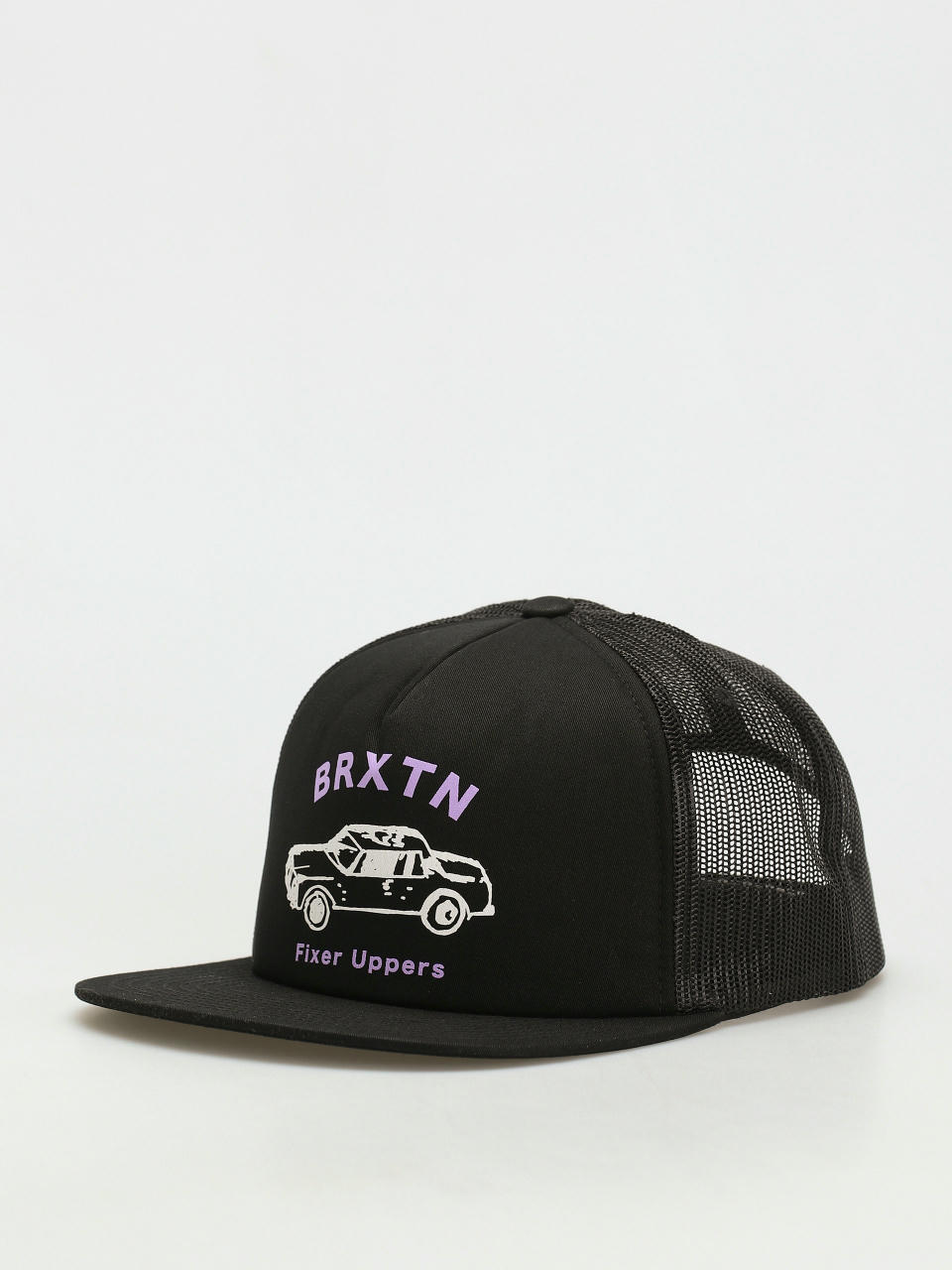 Czapka z daszkiem Brixton Fixer Mp Mesh Cap (black/black)