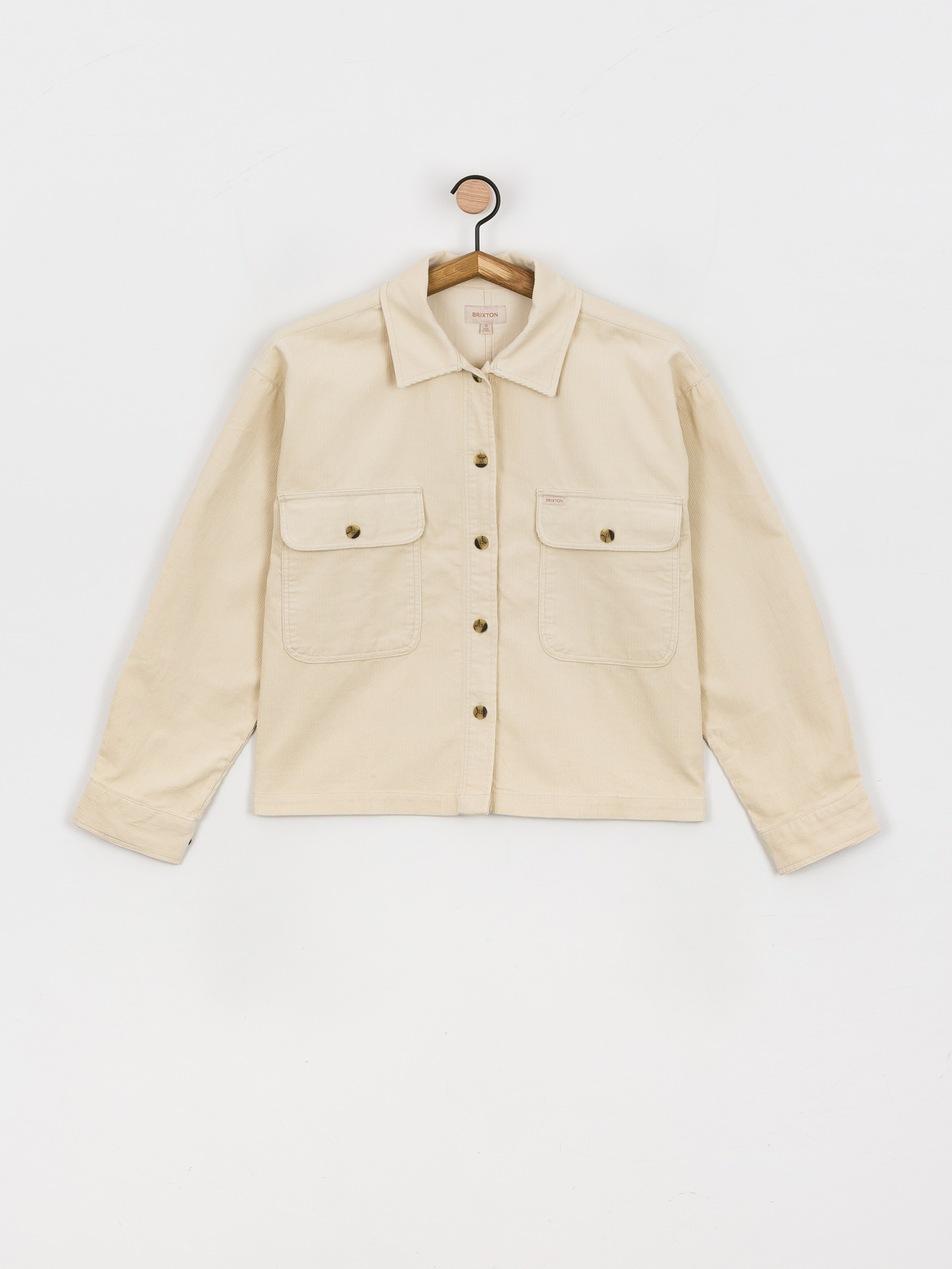 Koszula Brixton Bowery W Corduroy Flannel Ls Wmn (dove)