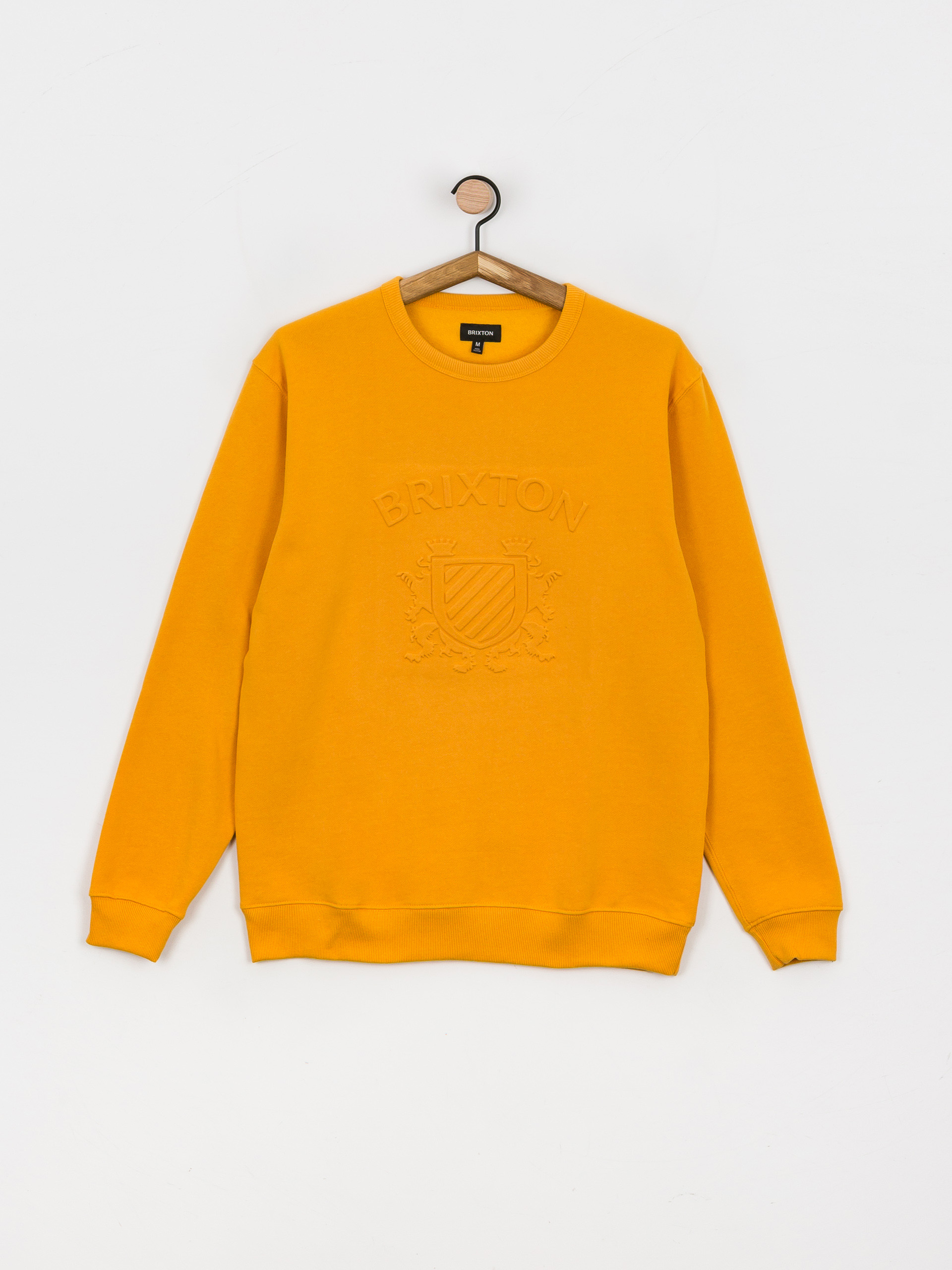 Bluza Brixton Lion Crest Crew (golden glow)