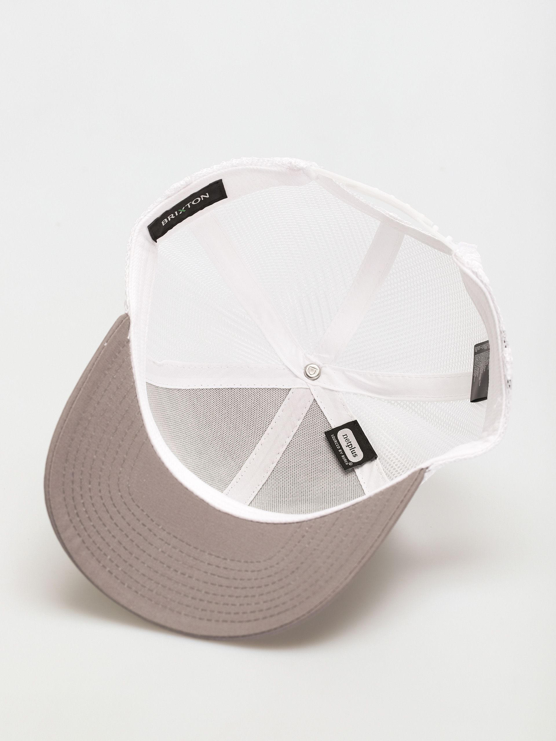 Czapka z daszkiem Brixton Rival Stamp X Mp Mesh Cap (grey/white)