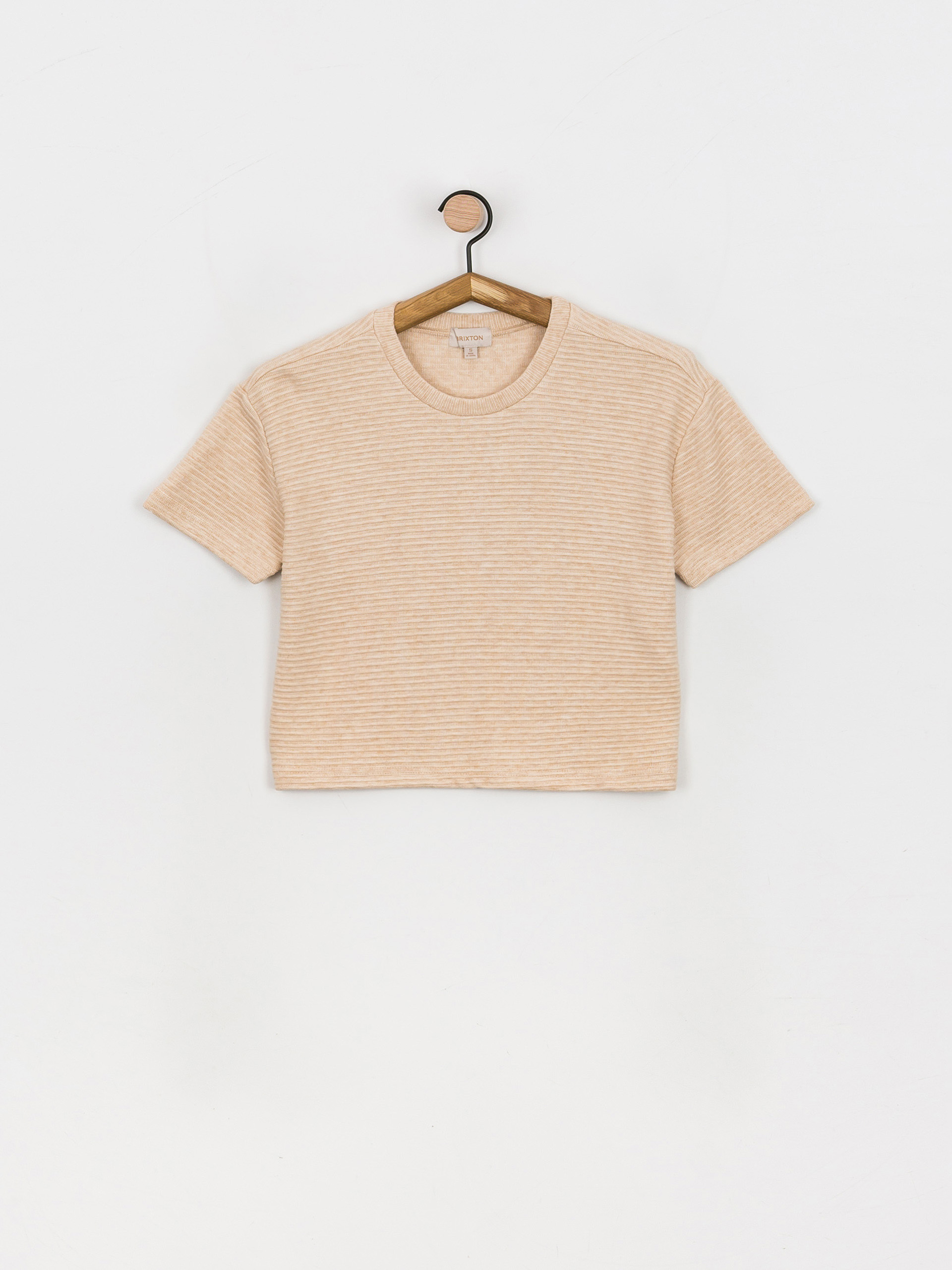 T-shirt Brixton Bandera Boxy Top Wmn (heather soft pink)