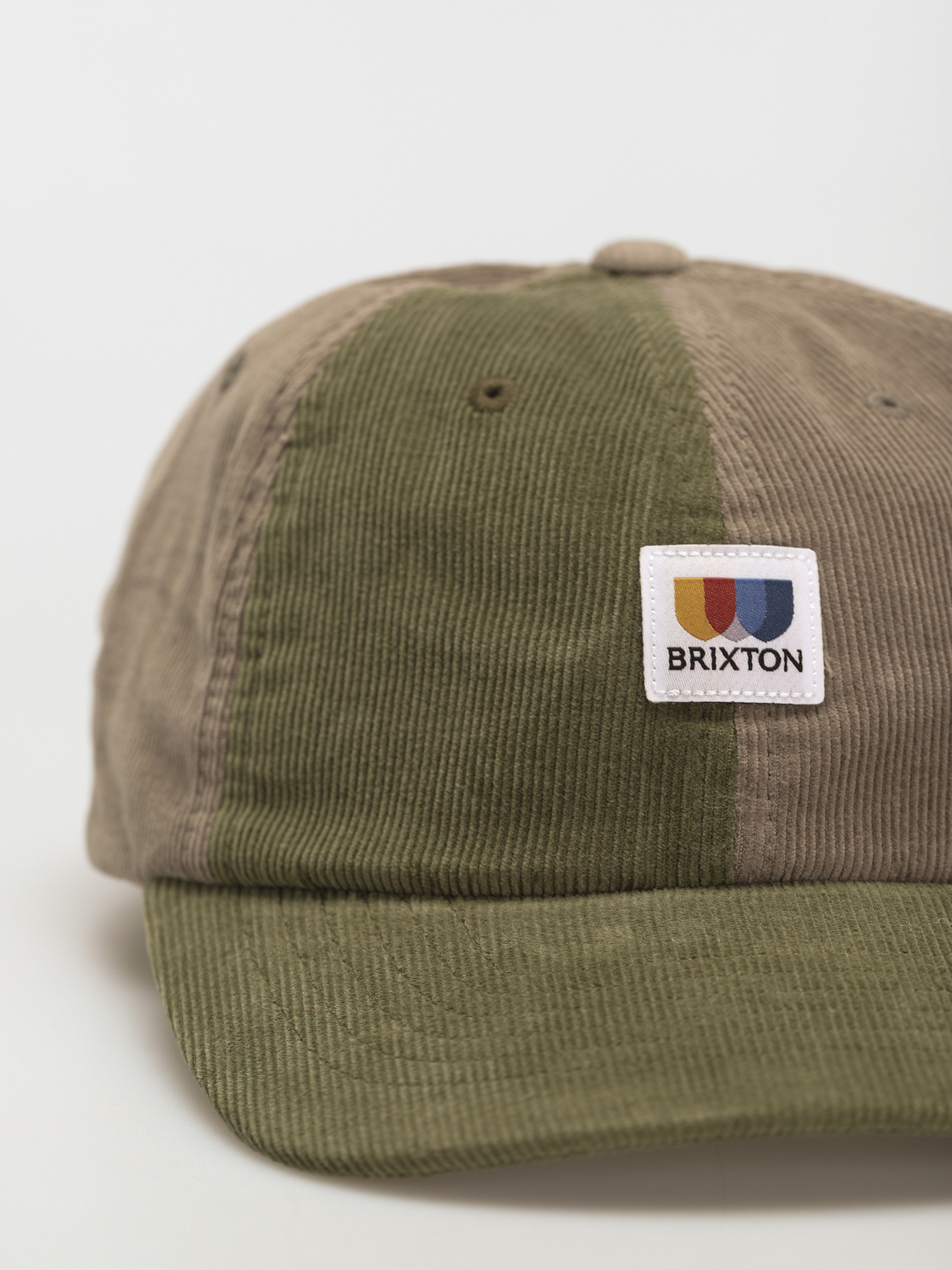 Czapka z daszkiem Brixton Alton Lp Cap (military olive/mermaid)