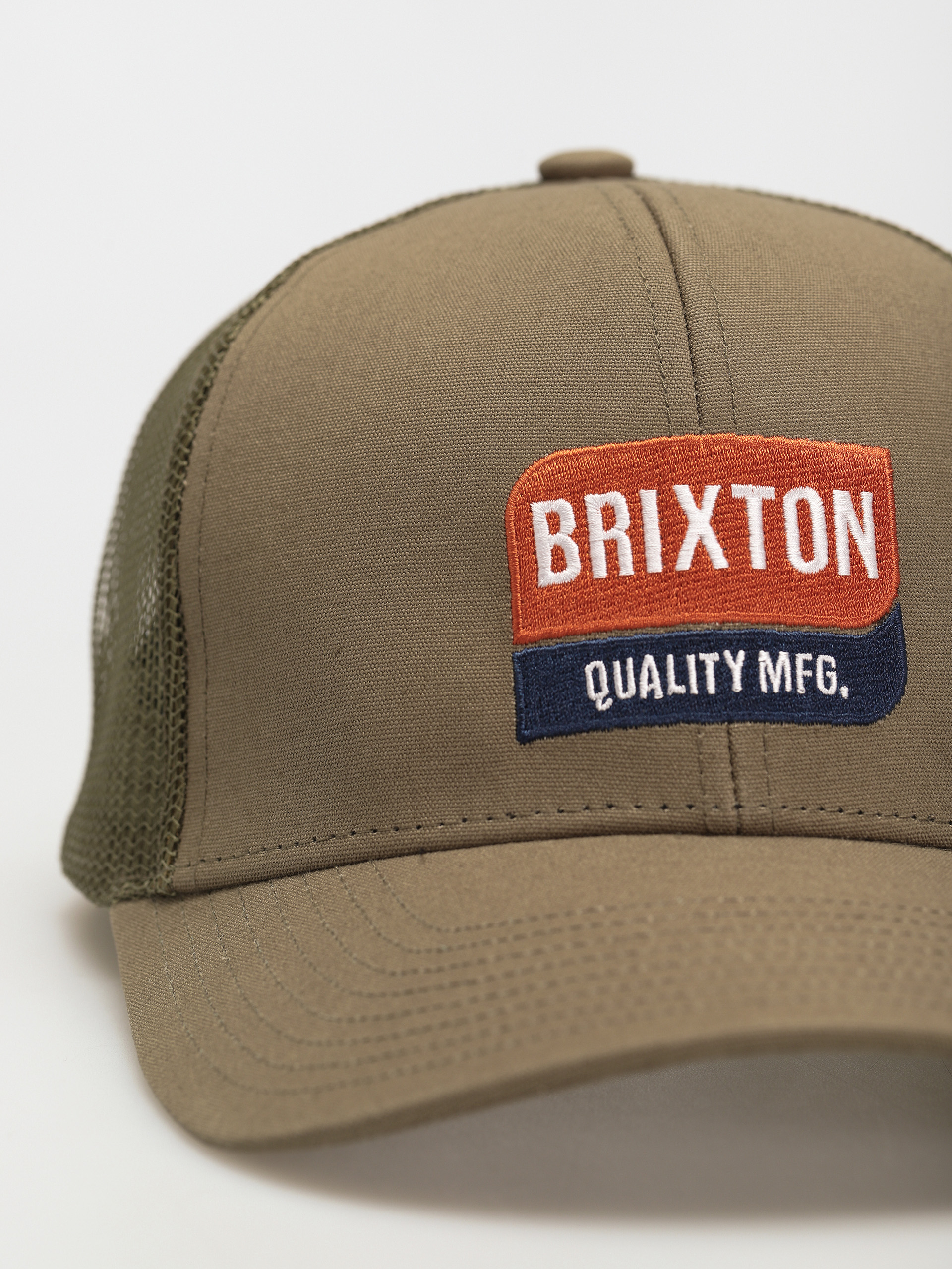 Czapka z daszkiem Brixton Scoop X Mp Mesh Cap (military olive/military olive)