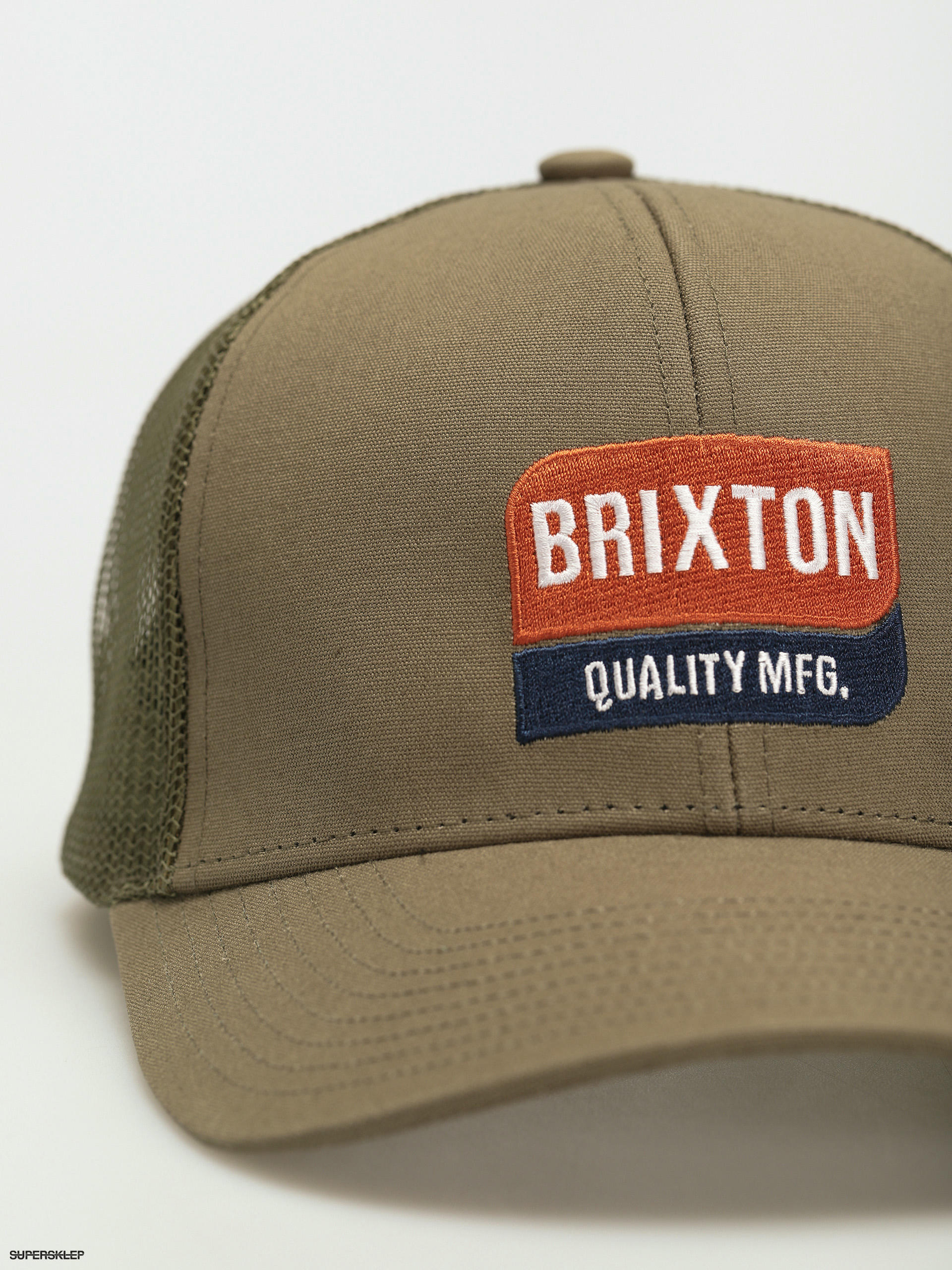 Шапка с козирка Brixton Scoop X Mp Mesh Cap (military olive