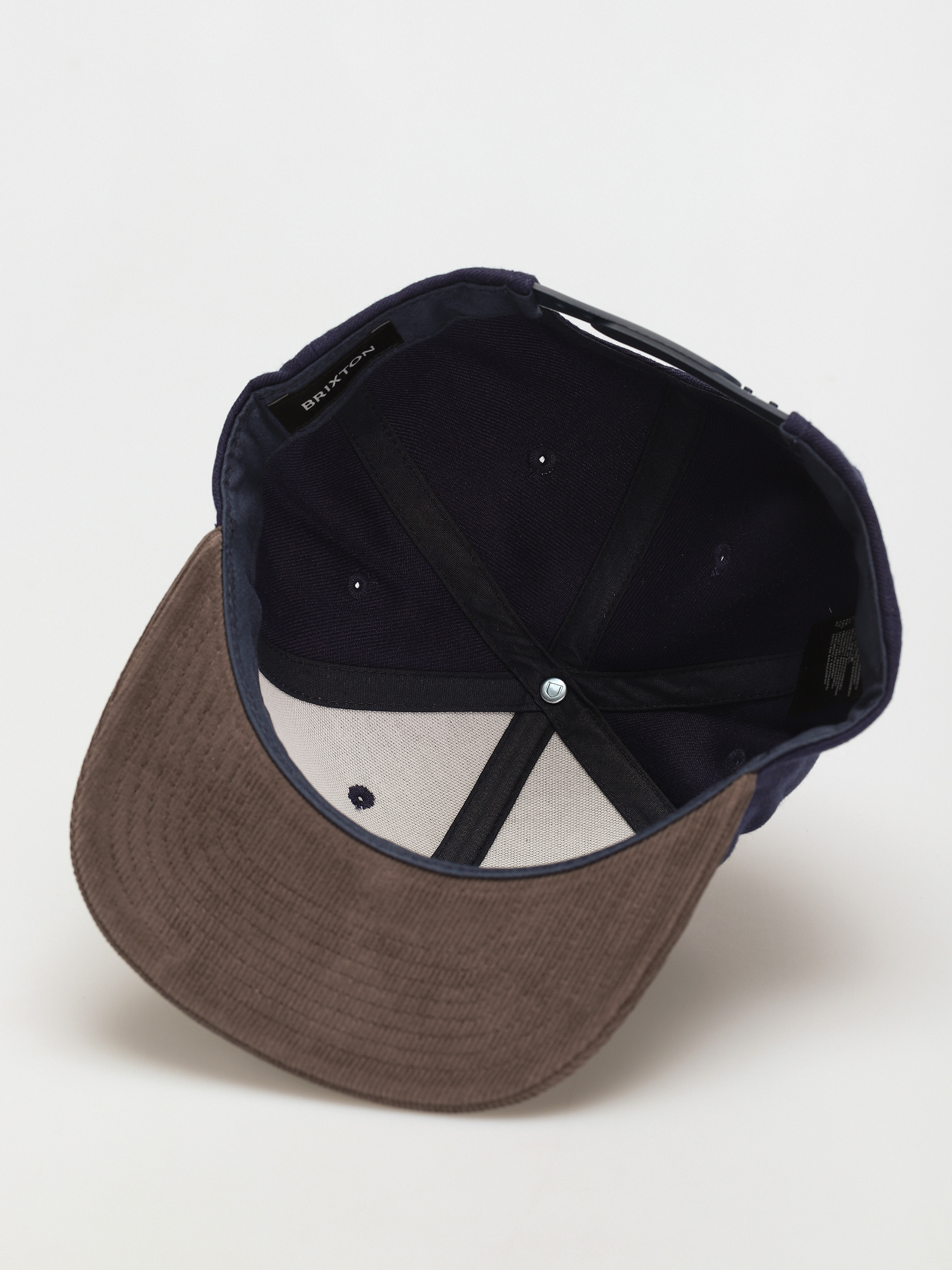 Czapka z daszkiem Brixton Oath III Snapback (navy/deep brown)