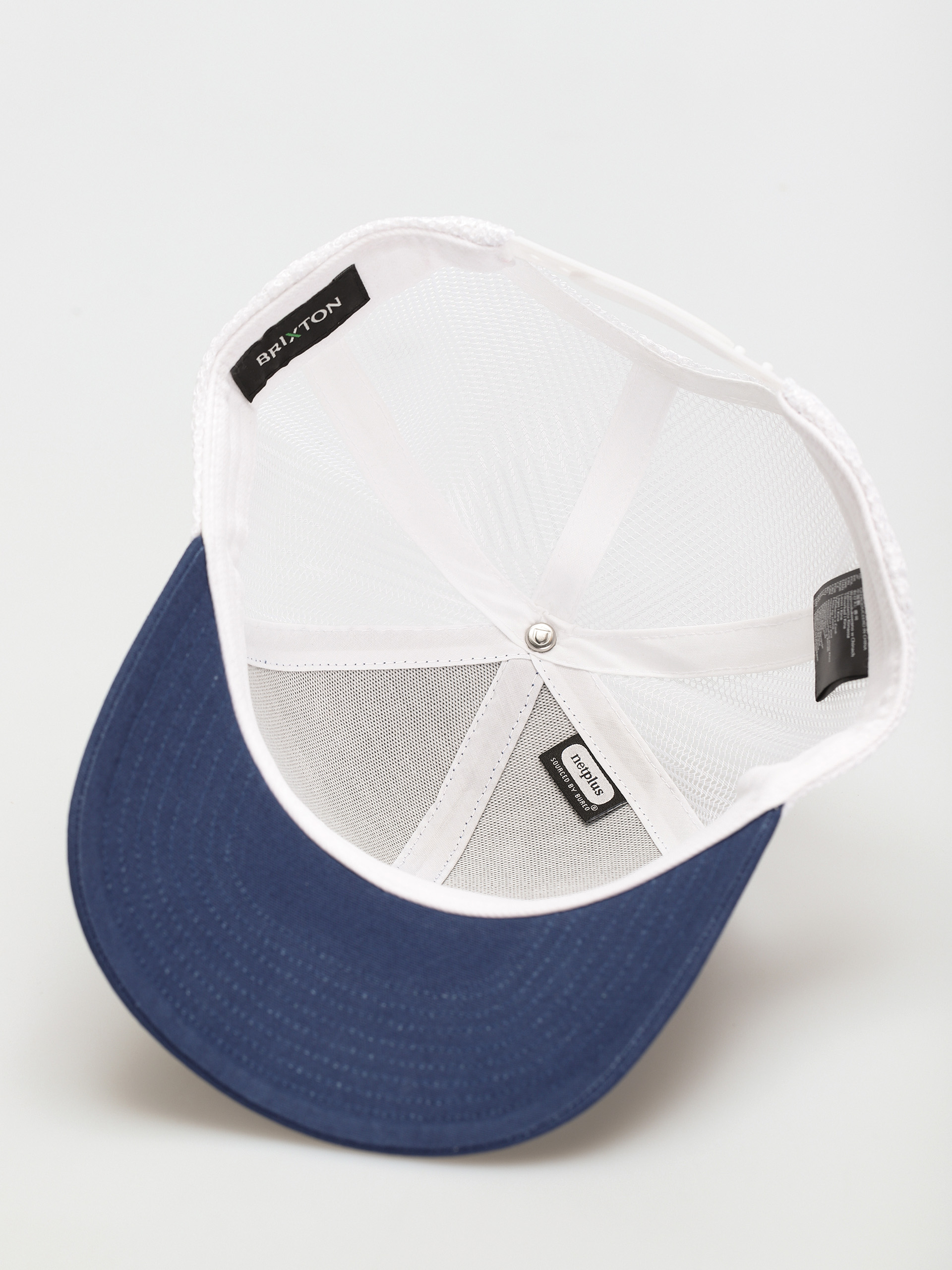 Czapka z daszkiem Brixton Scoop X Mp Mesh Cap (navy/white)