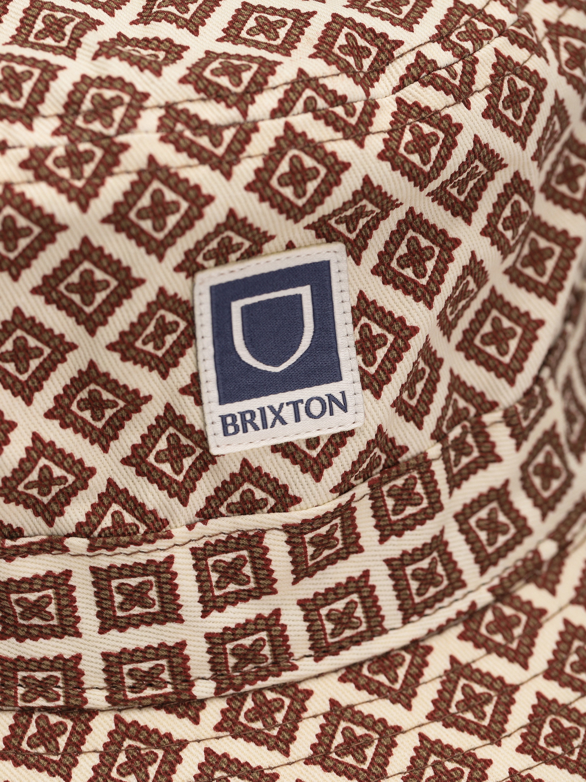 Kapelusz Brixton Beta Packable Bucket Hat (off white/medal bronze)