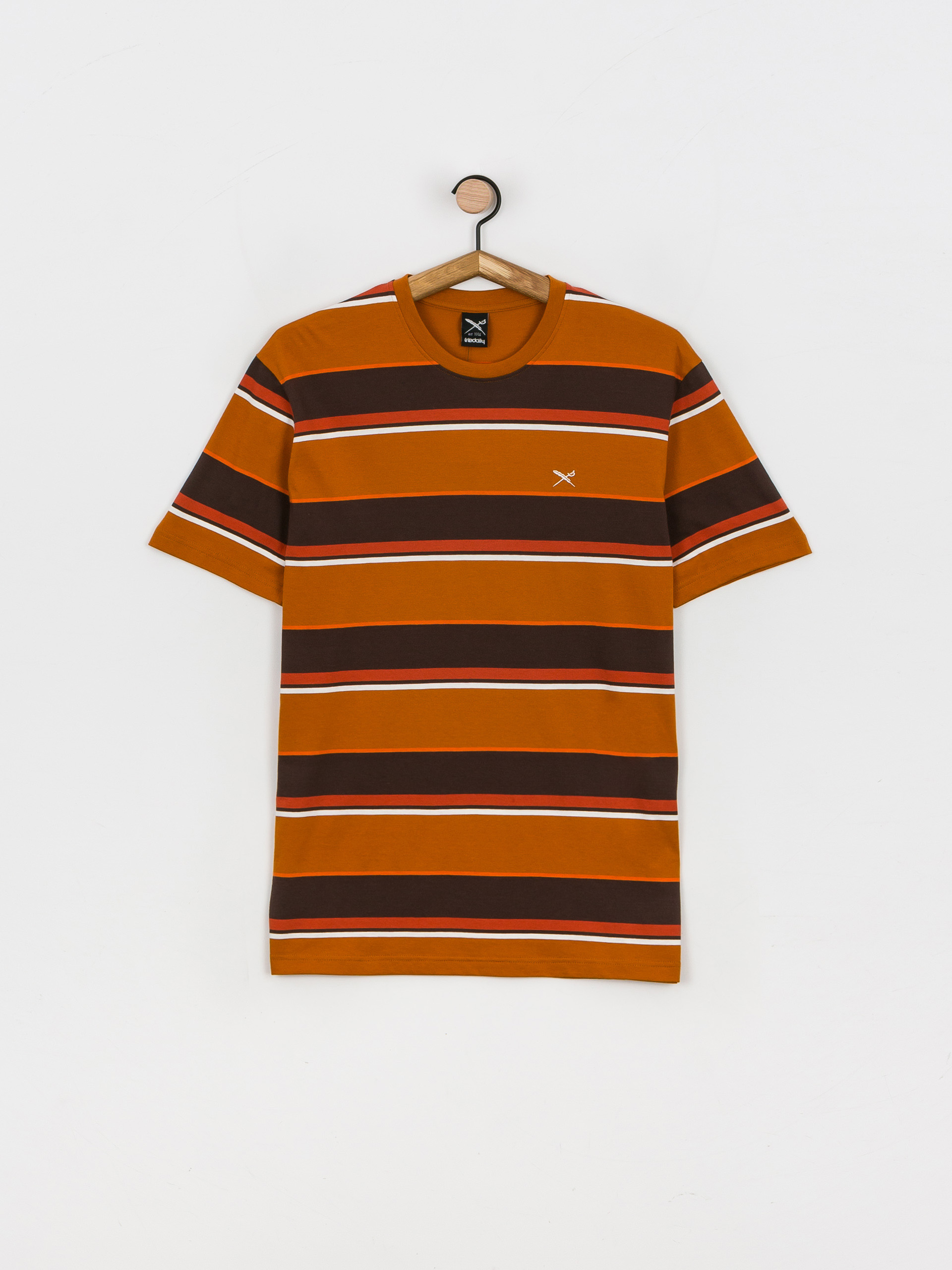 T-shirt Iriedaily Big Tony Stripe (toffee)