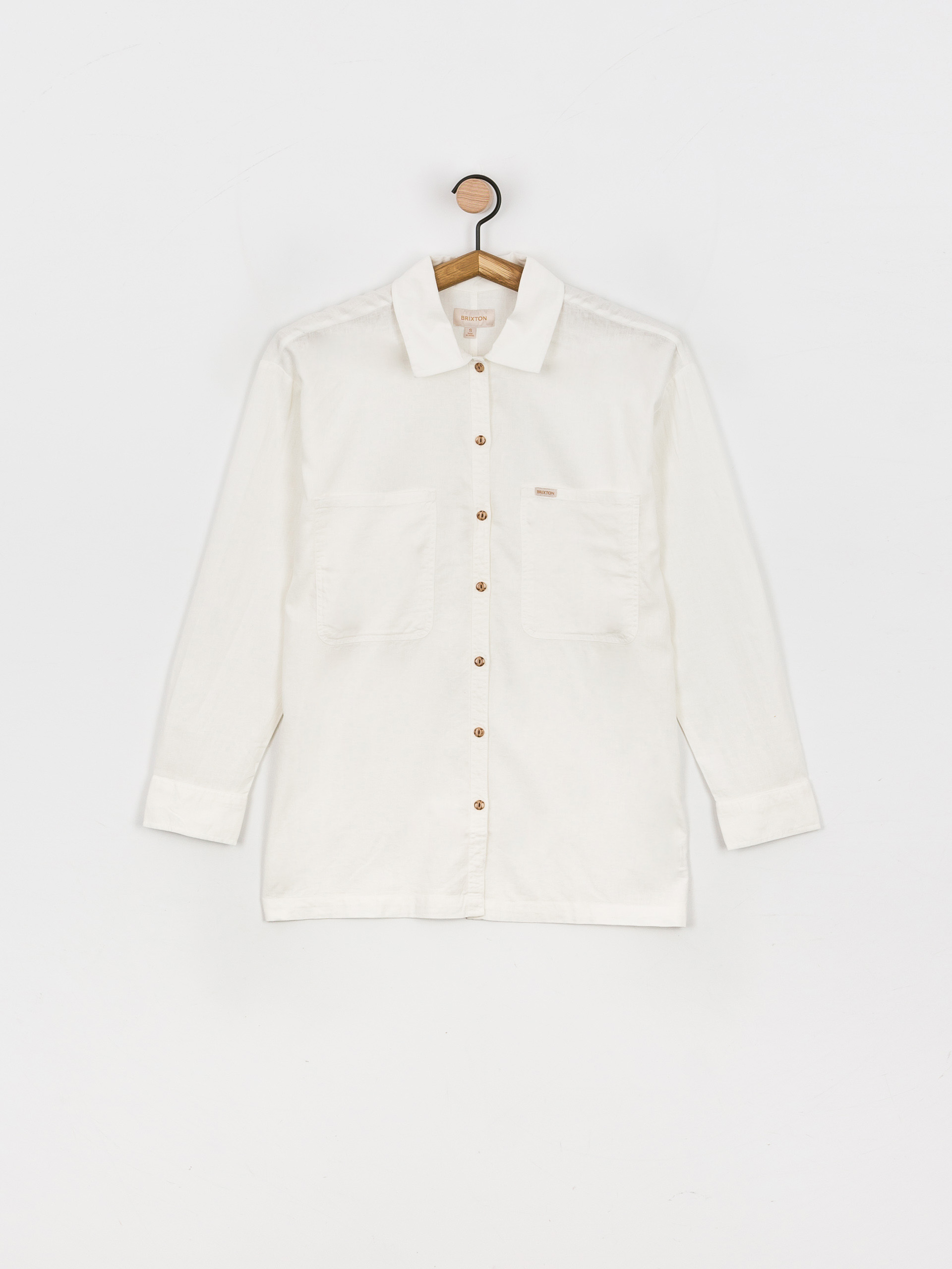 Koszula Brixton Bowery Overshirt Wmn (white)