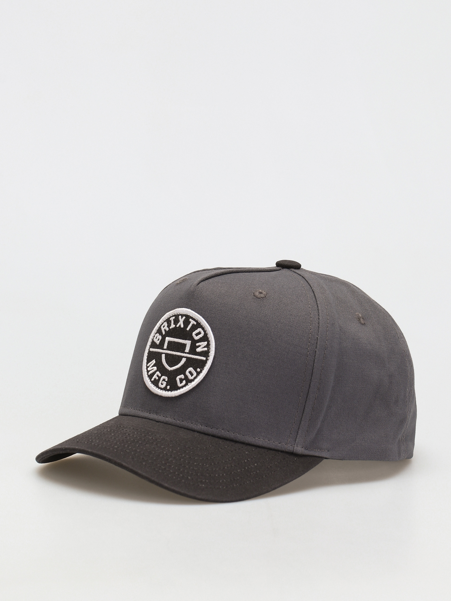 Czapka z daszkiem Brixton Crest C Mp Snapback (worn black/black)