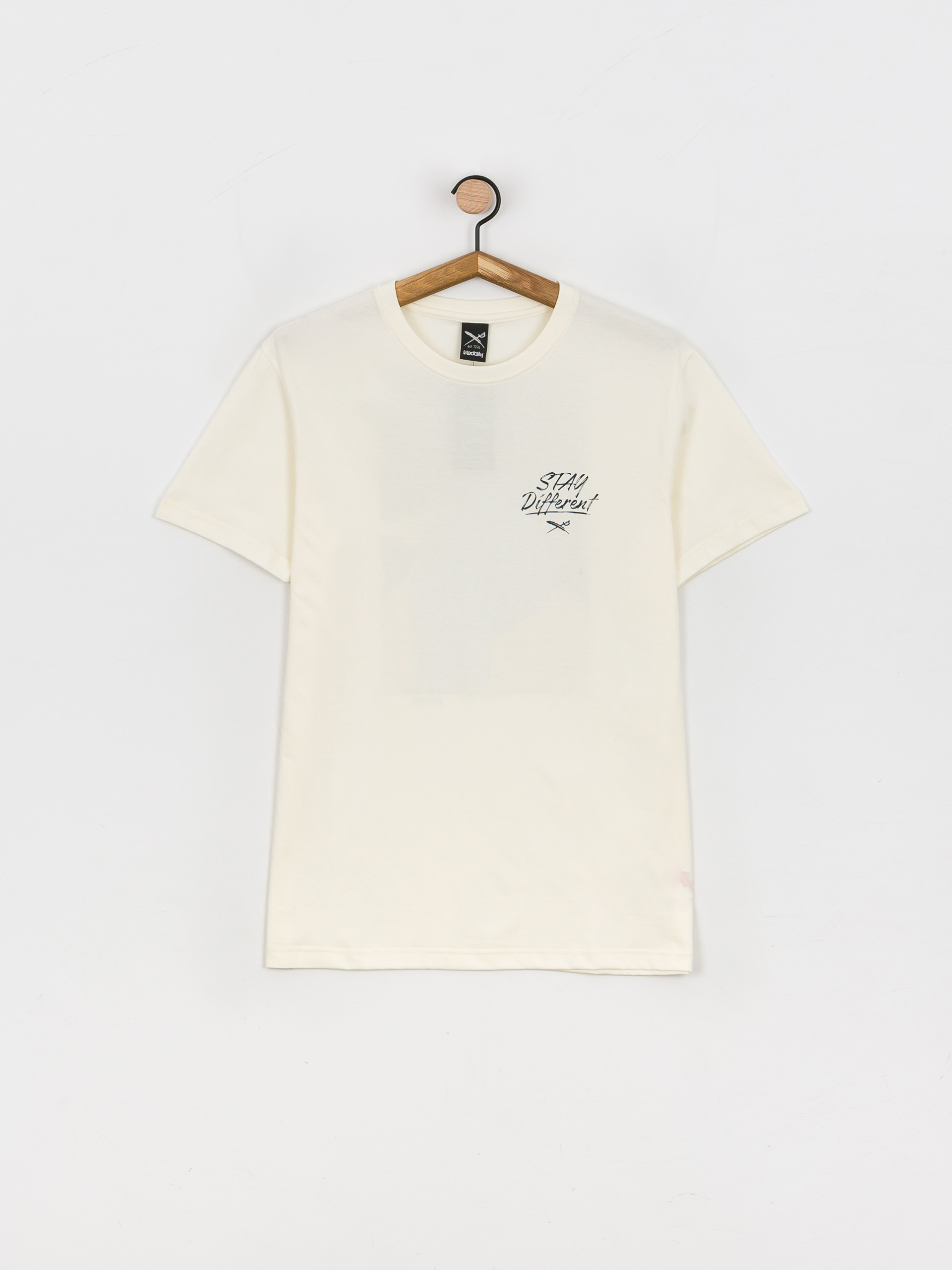 T-shirt Iriedaily Wtfucktus (offwhite)