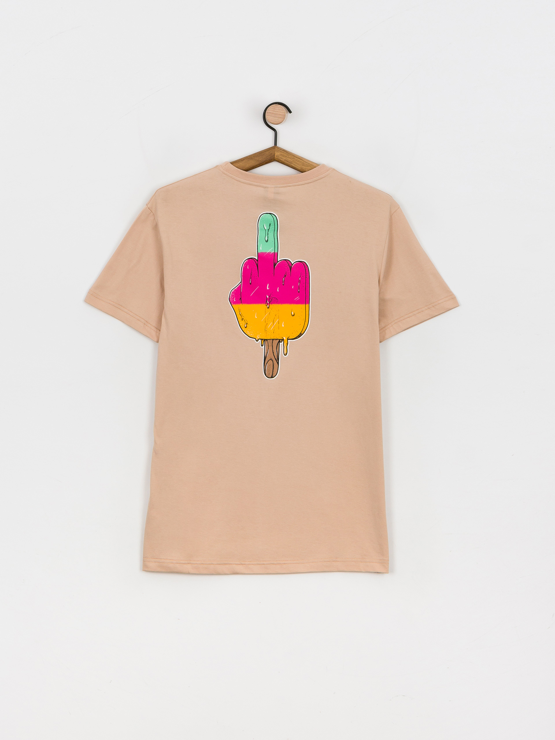 T-shirt Iriedaily Big Bad Finger (sand)