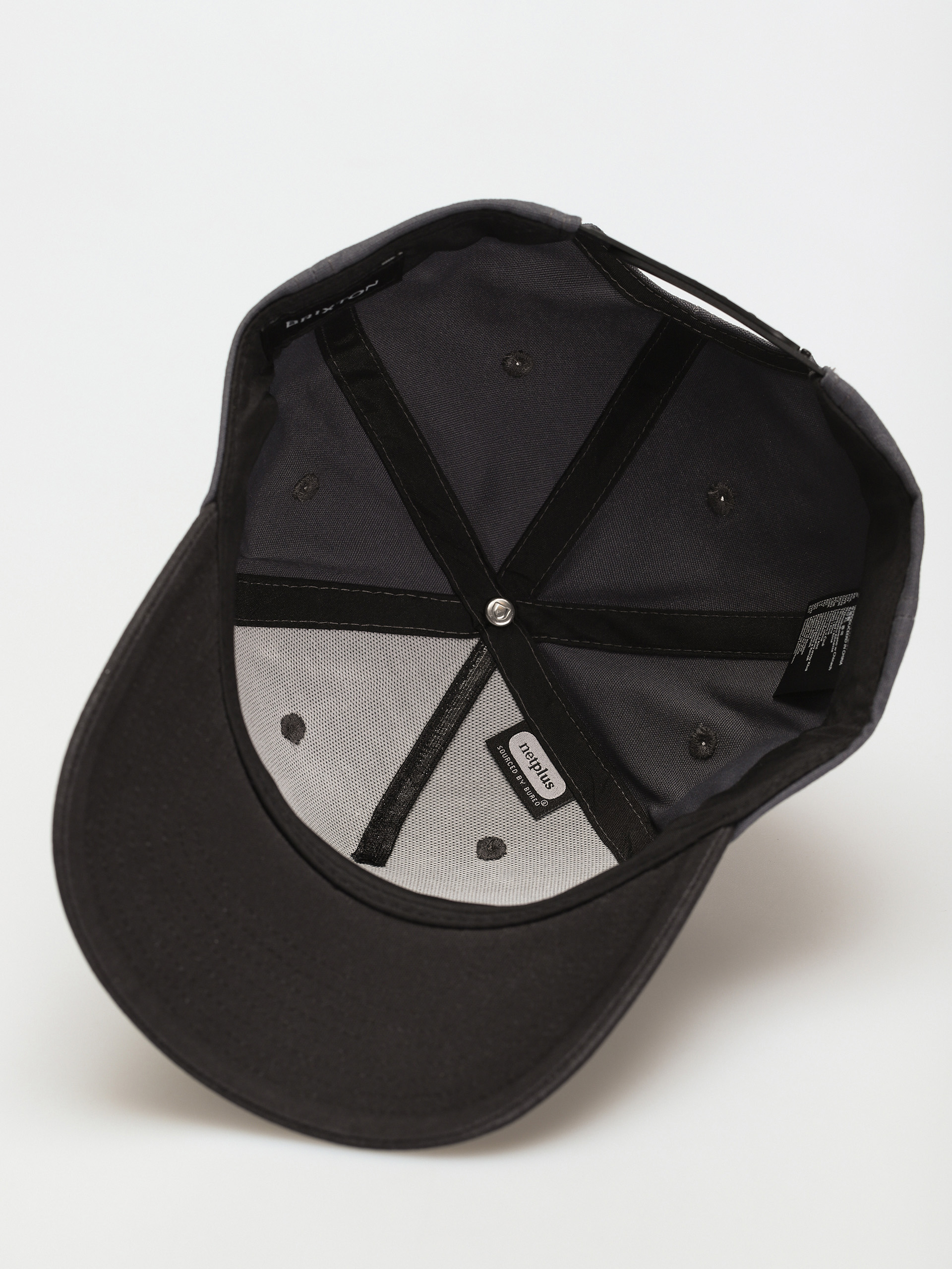 Czapka z daszkiem Brixton Crest C Mp Snapback (worn black/black)