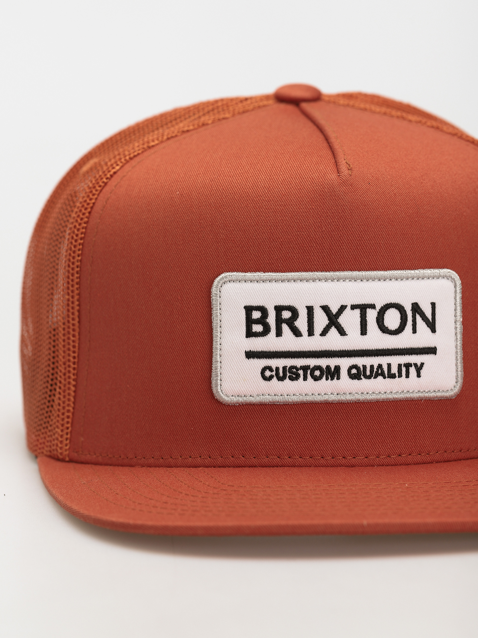 Czapka z daszkiem Brixton Palmer Proper Mp Mesh Cap (cap phoenix orange/phoenix orange)