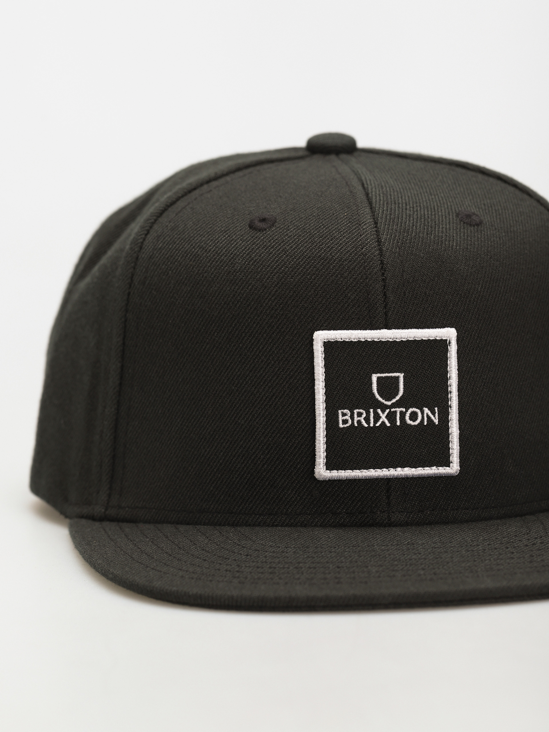 Czapka z daszkiem Brixton Alpha Square Mp Snapback (black/black)