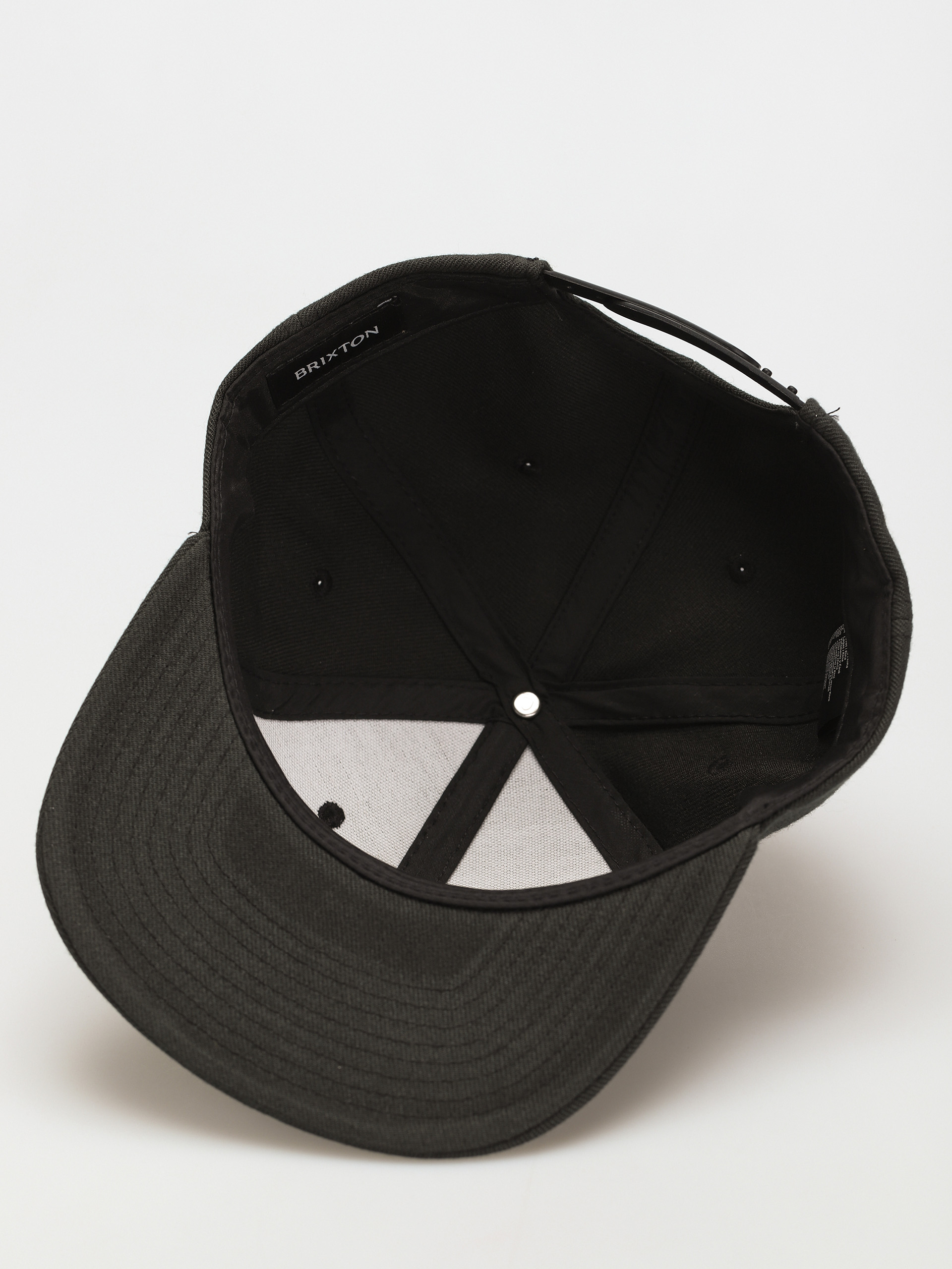 Czapka z daszkiem Brixton Alpha Square Mp Snapback (black/black)