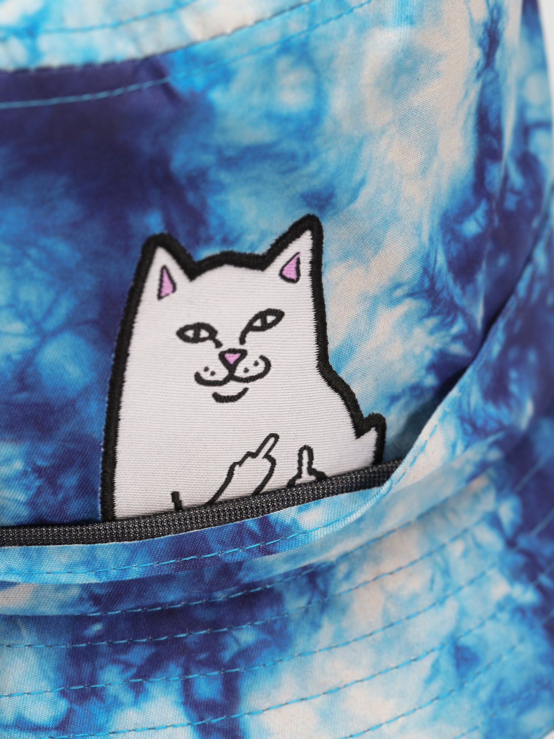 Kapelusz RipNDip Lord Nermal Tie Dye (blue acid wash)