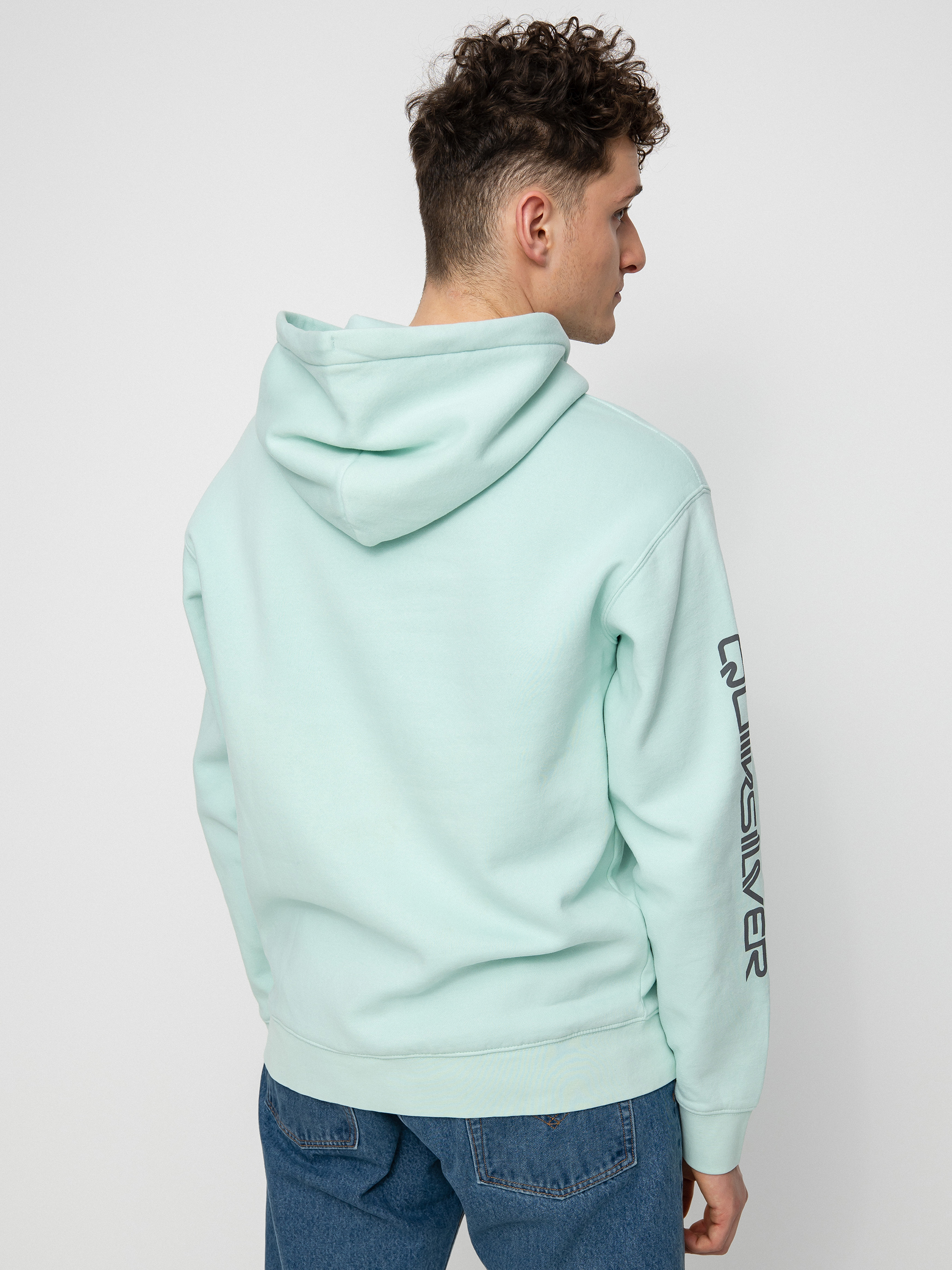 Bluza z kapturem Quiksilver Sweet As Slab HD (blue glass)
