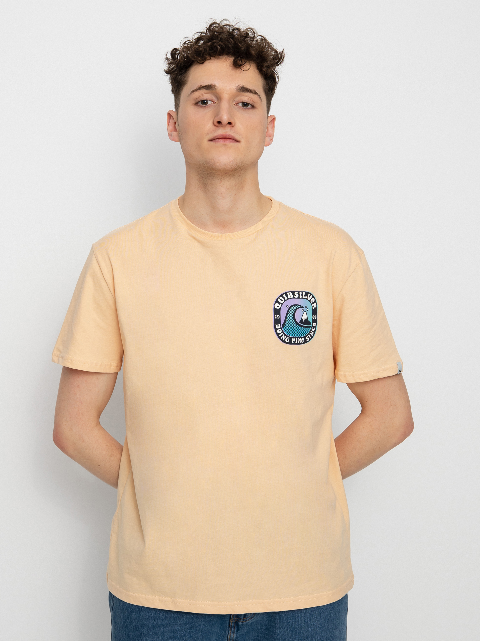 T-shirt Quiksilver Another Story (almond cream)