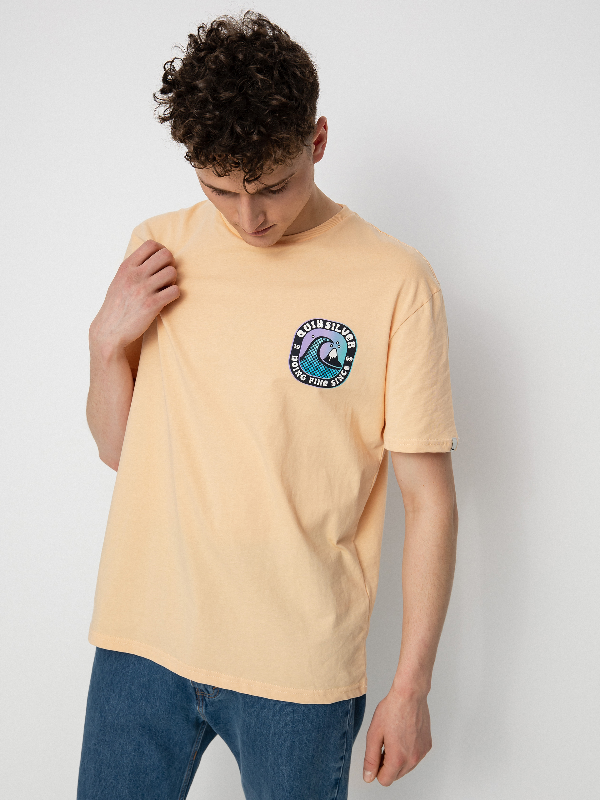 T-shirt Quiksilver Another Story (almond cream)
