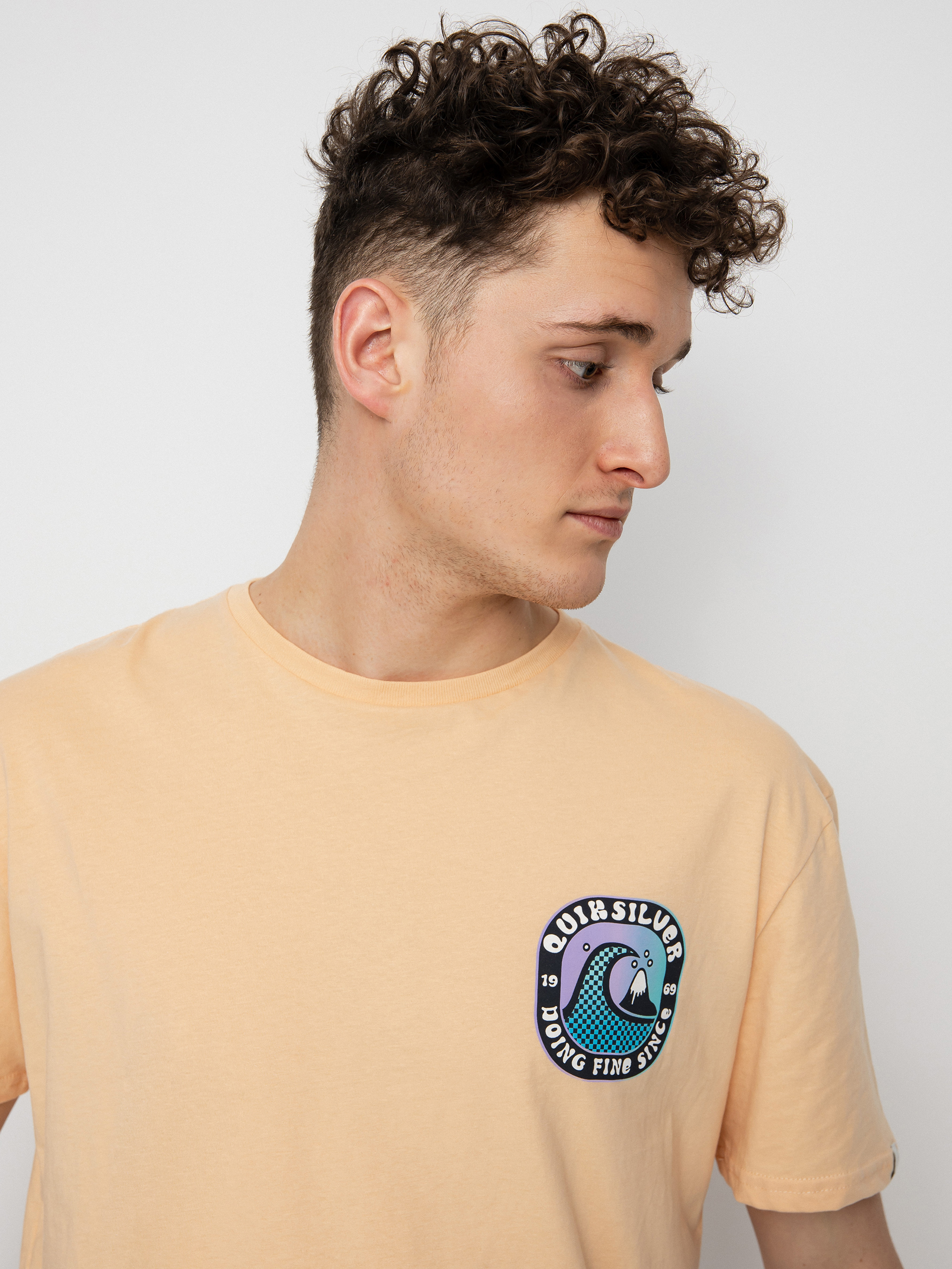 T-shirt Quiksilver Another Story (almond cream)