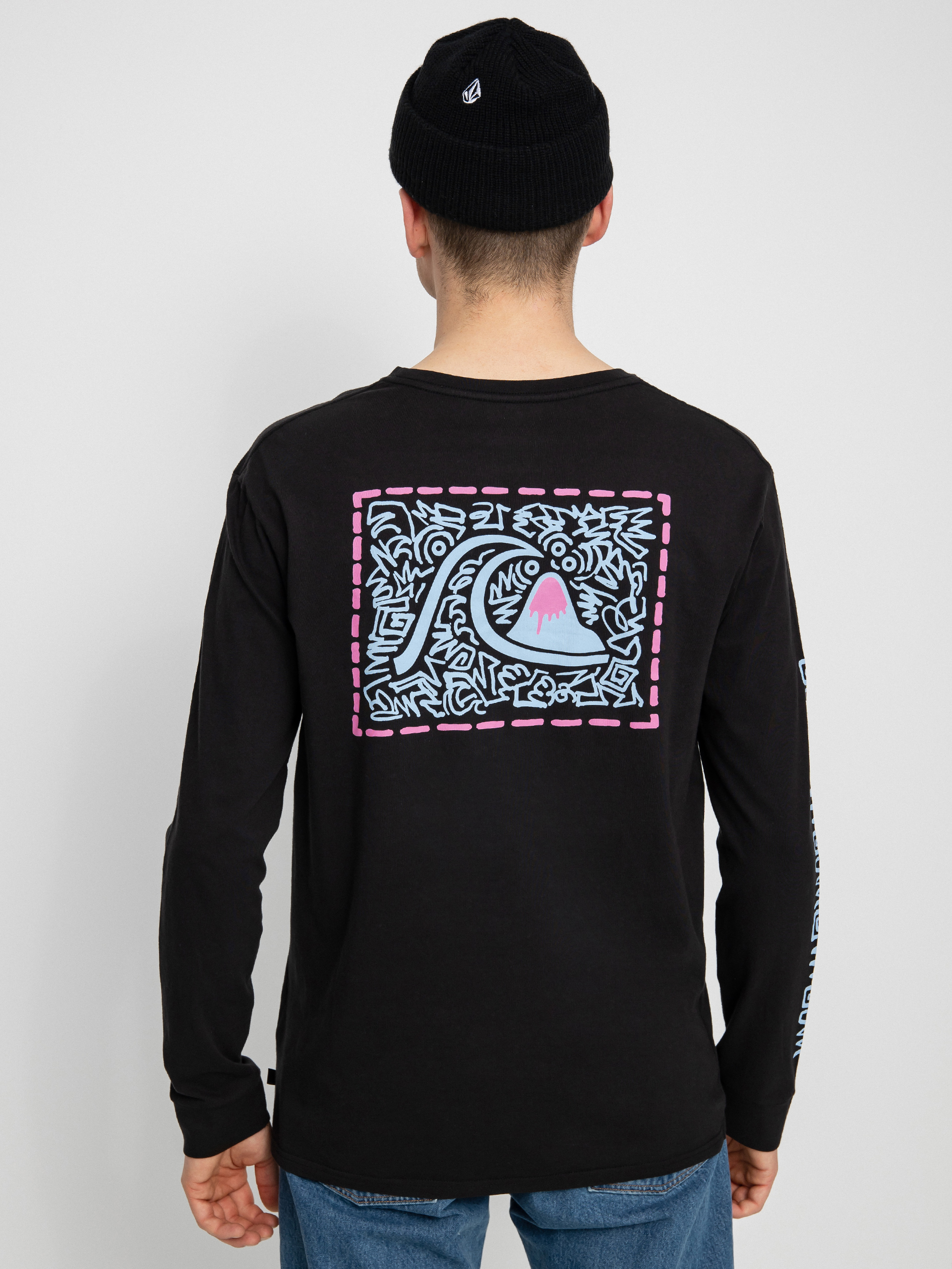 Longsleeve Quiksilver Electric Feel (black)