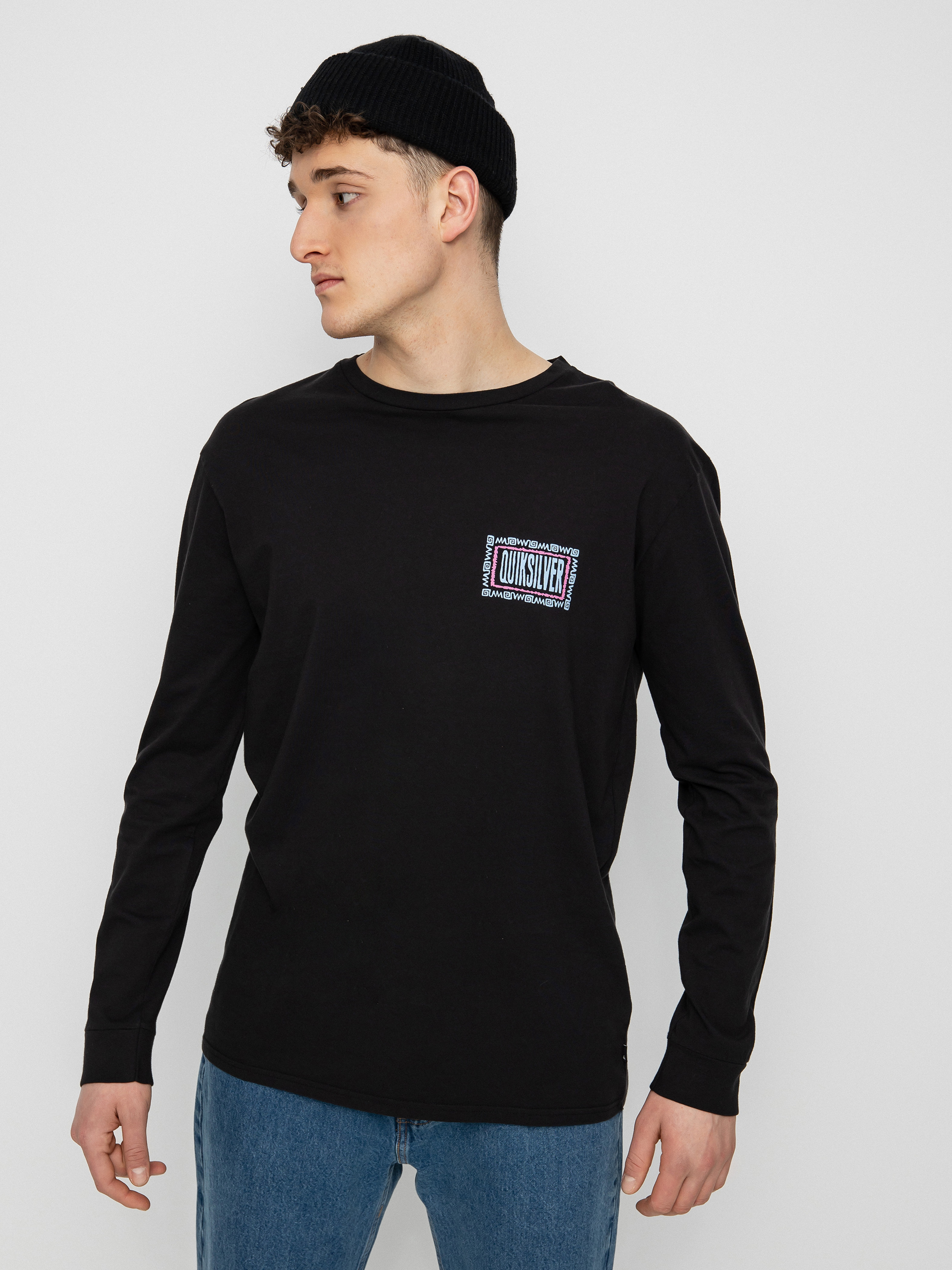 Longsleeve Quiksilver Electric Feel (black)