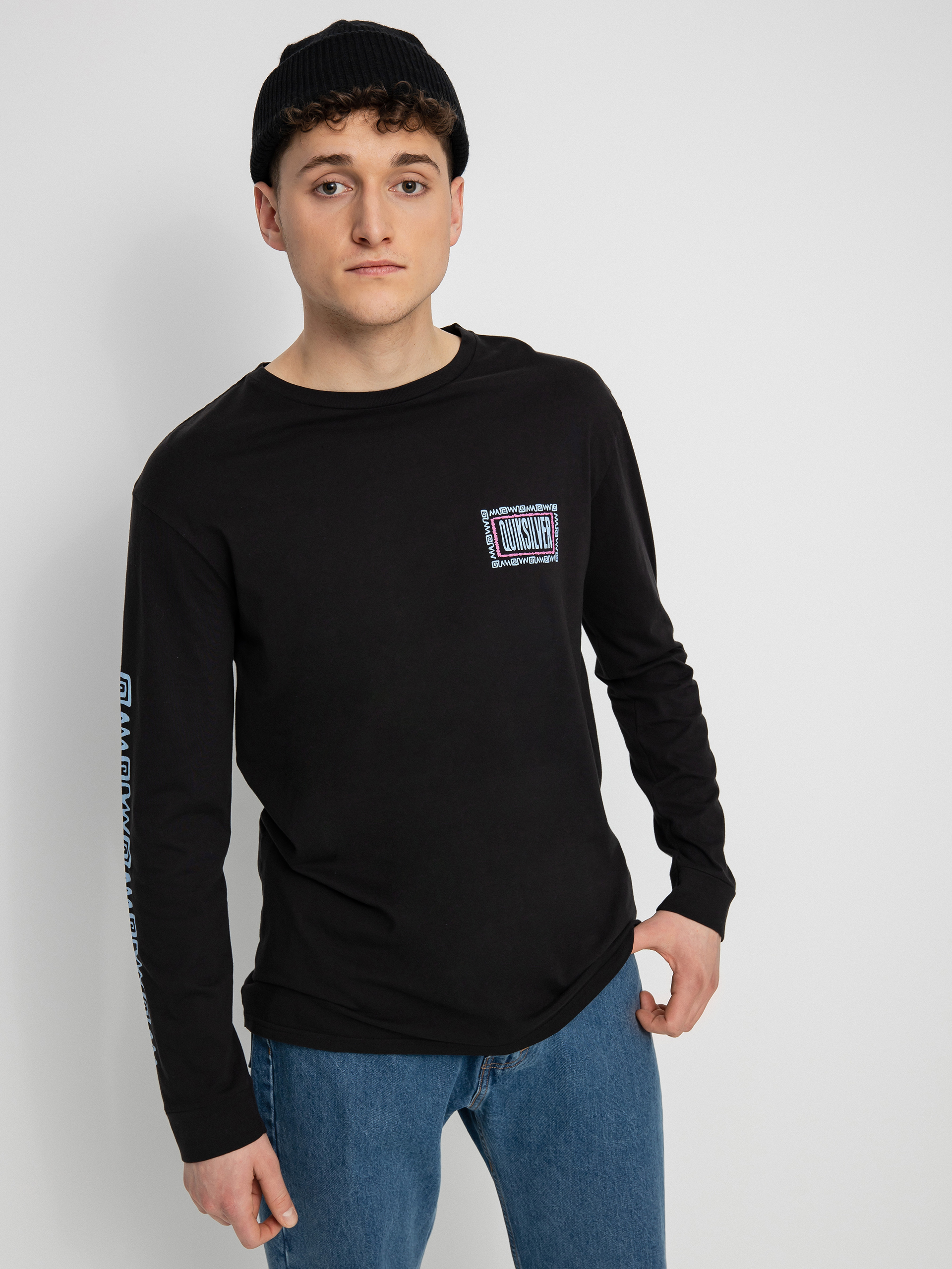 Longsleeve Quiksilver Electric Feel (black)