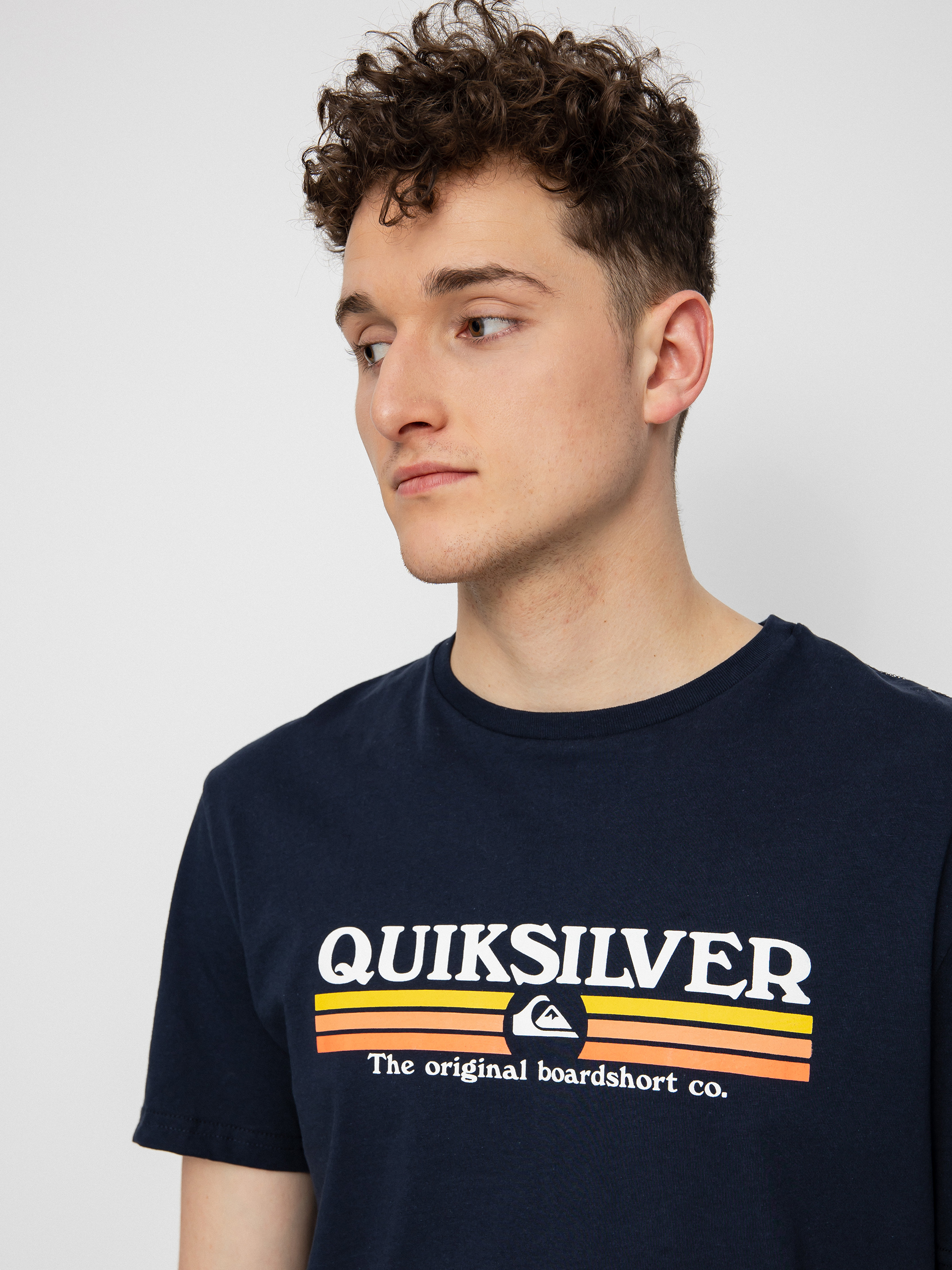 T-shirt Quiksilver Lined Up (navy blazer)