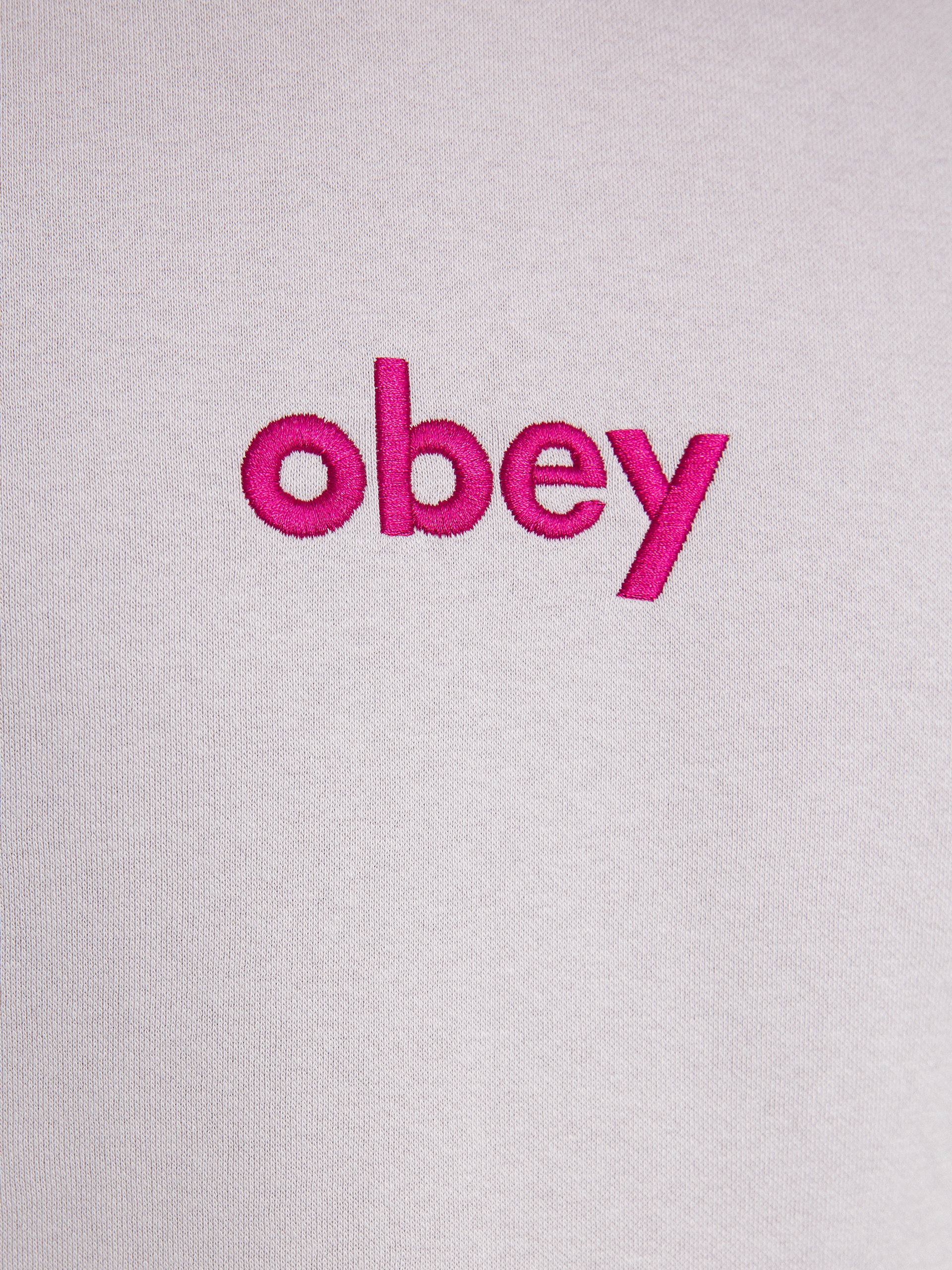 Bluza z kapturem OBEY Lowercase HD (purple paste)