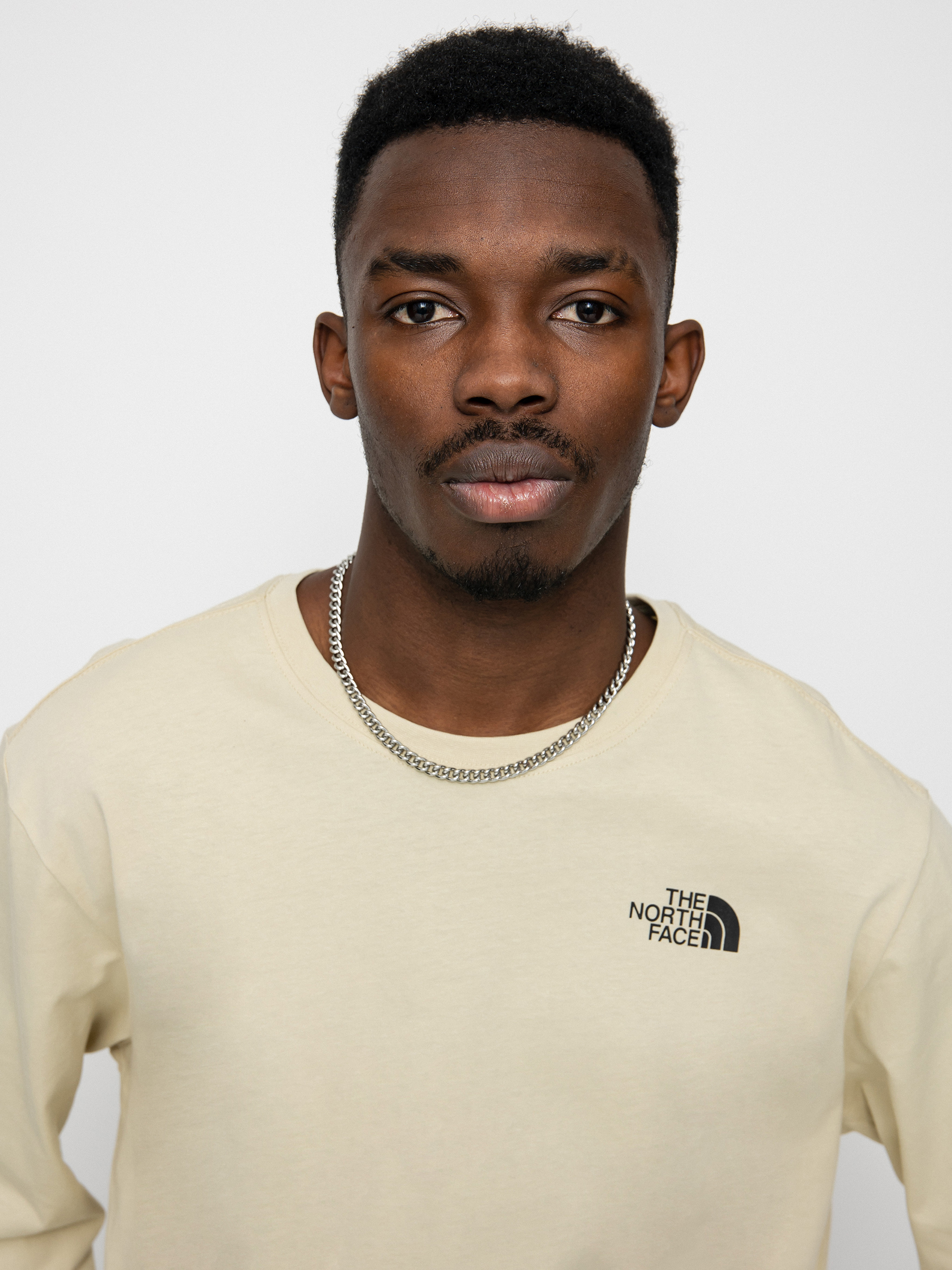 Longsleeve The North Face Red Box (gravel)