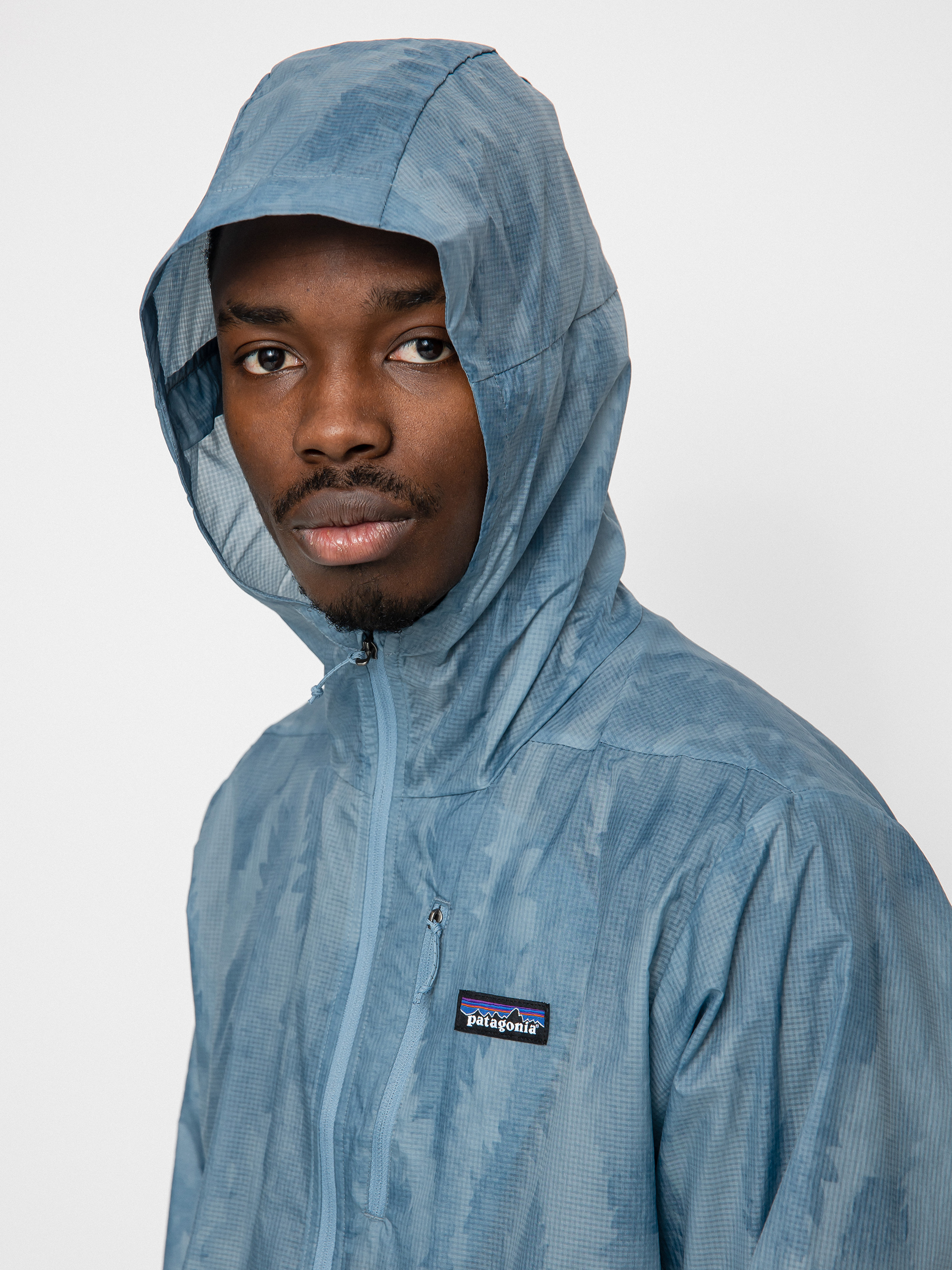 Kurtka Patagonia Houdini (agave big tonal light plume grey)