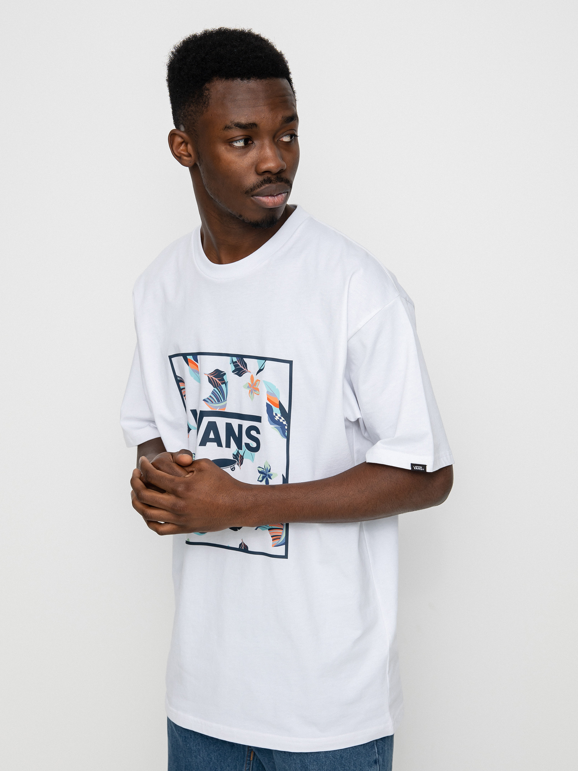 T-shirt Vans Classic Print Box (white/lucid floral)