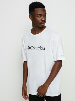 T-shirt Columbia Basic Logo (white)