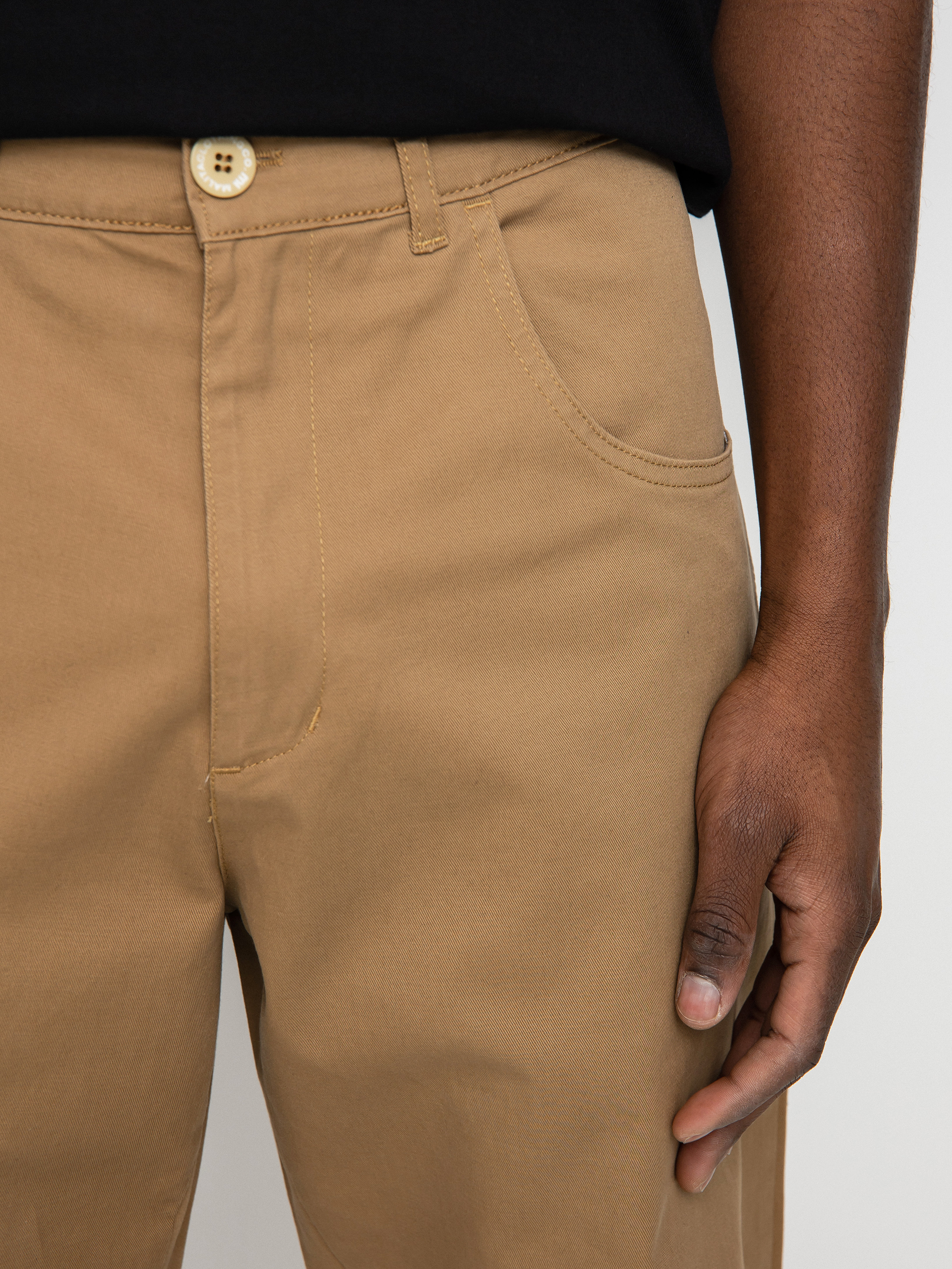 Spodnie Malita Chino Log Sl (beige)