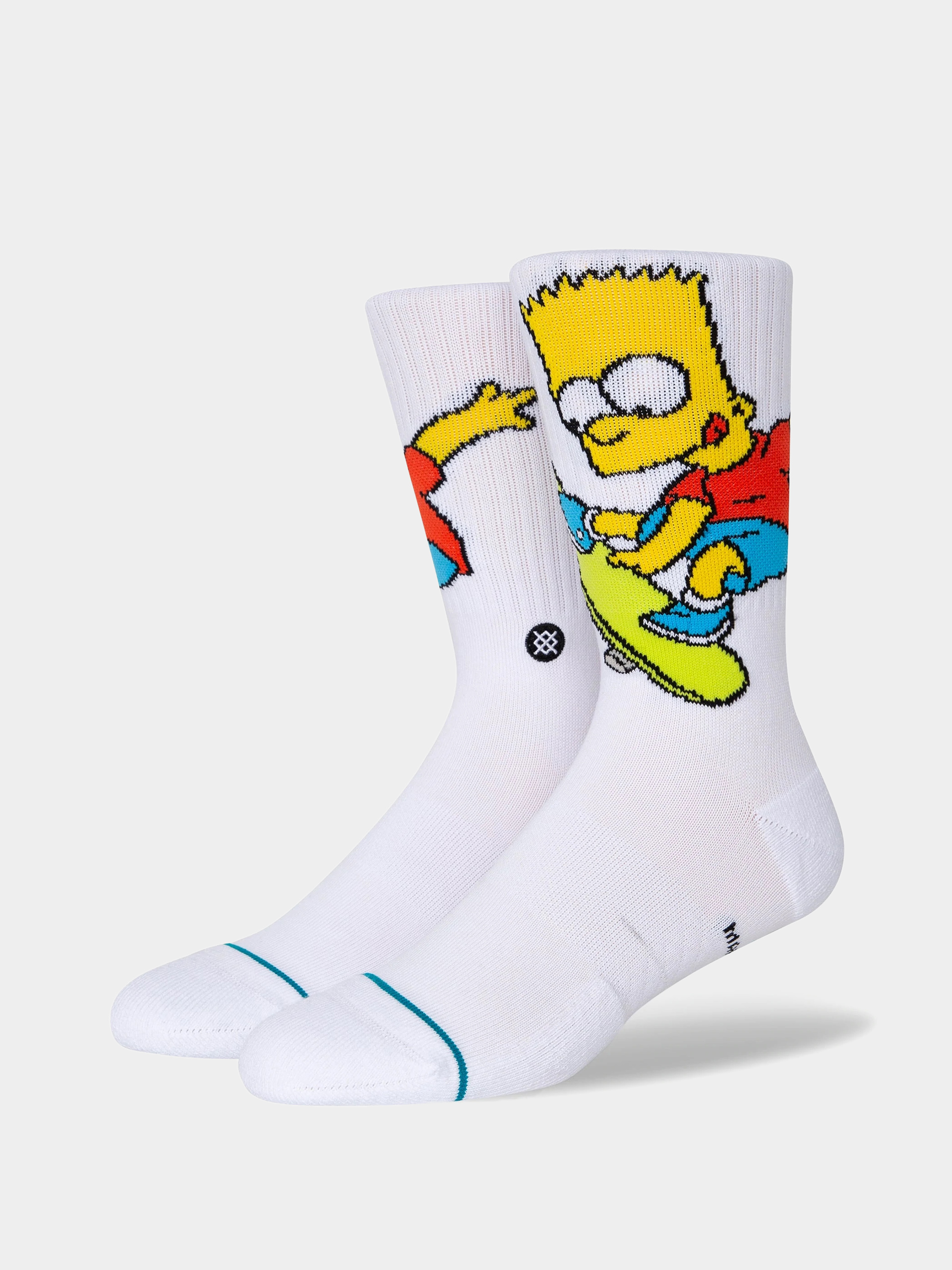 Skarpetki Stance Bart Simpson (white)