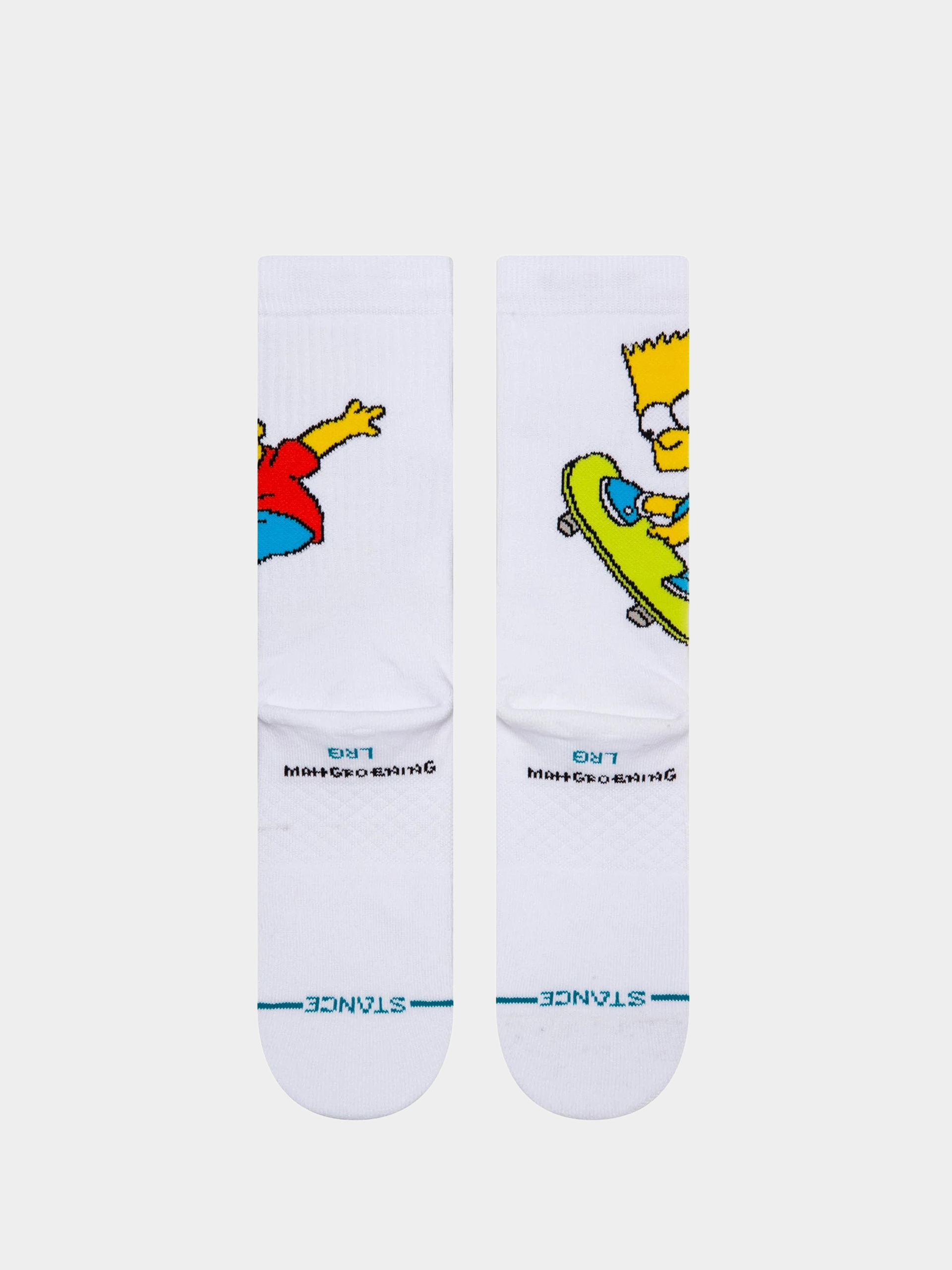 Skarpetki Stance Bart Simpson (white)