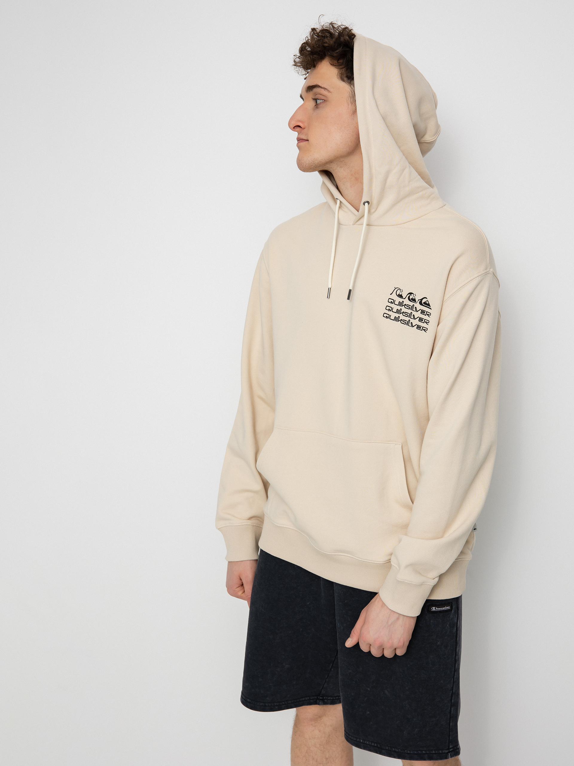Bluza z kapturem Quiksilver Surf Legends HD (antique white)