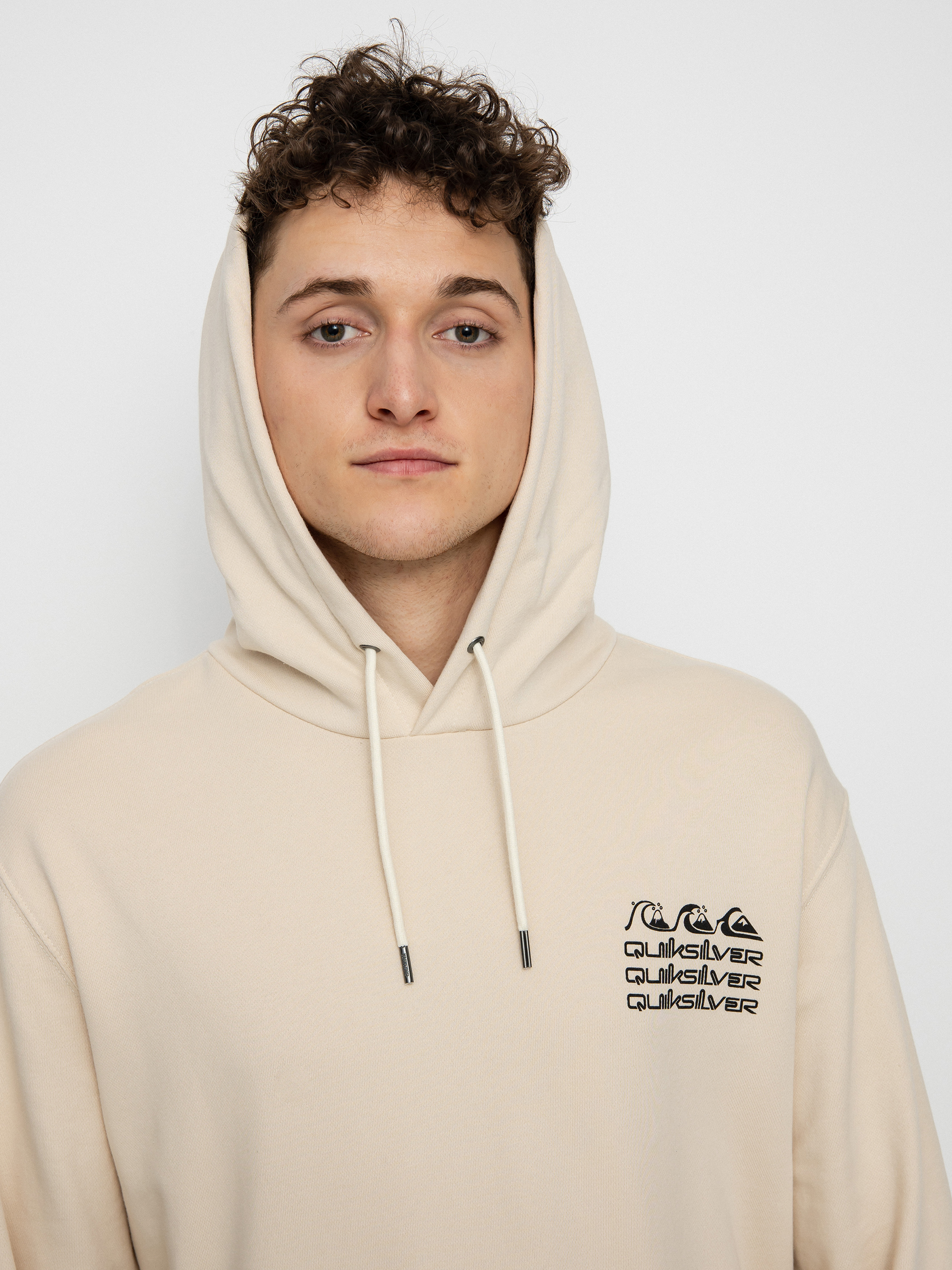 Bluza z kapturem Quiksilver Surf Legends HD (antique white)