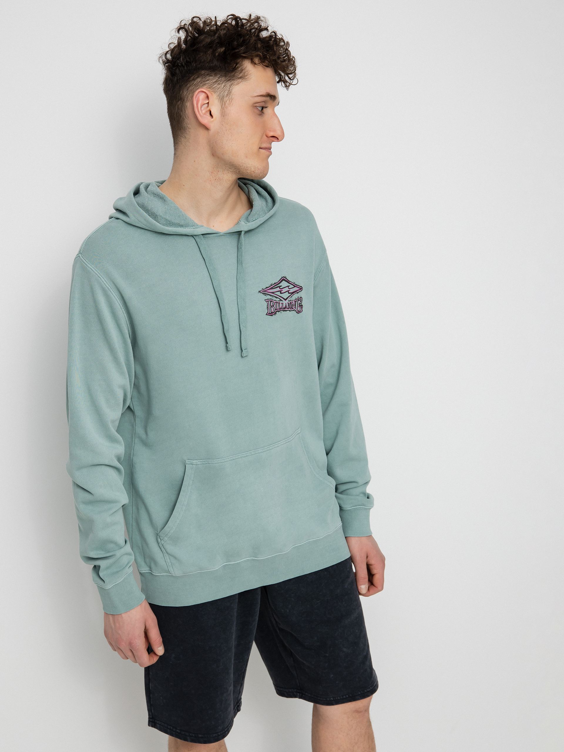 Bluza z kapturem Billabong Born In 73 HD (light marine)
